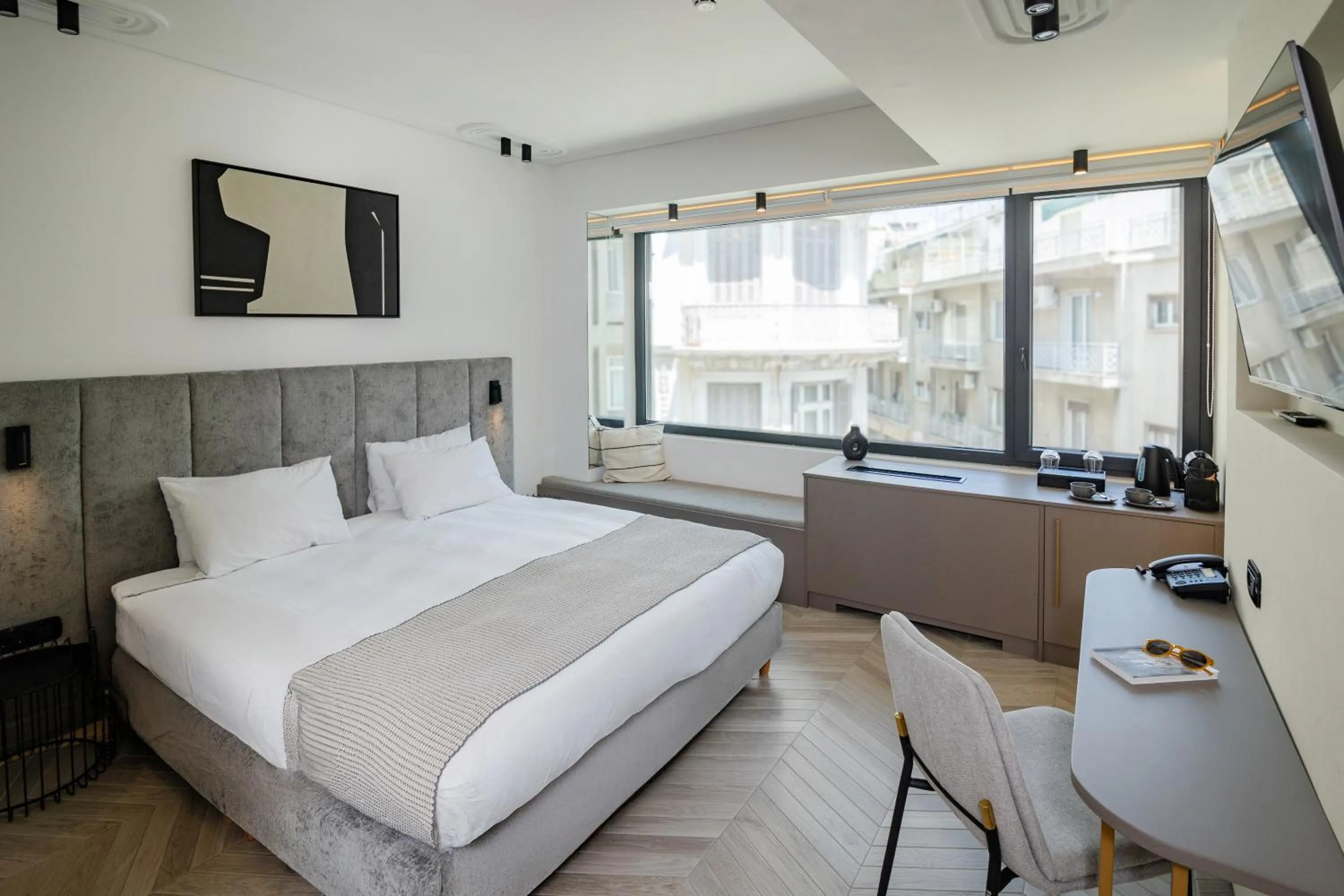 Bedroom, Bed in Esse Athens