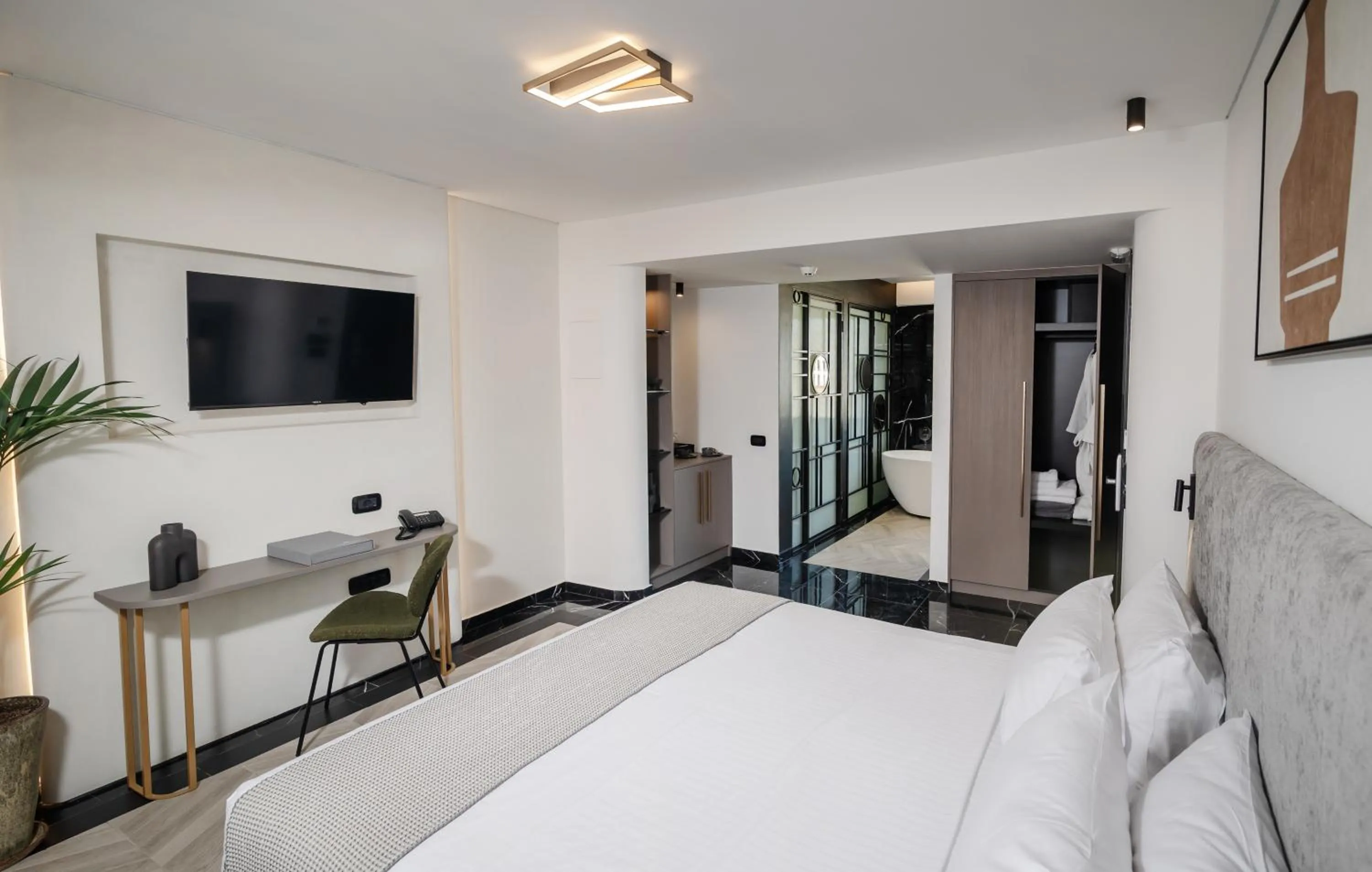 Bedroom, Bed in Esse Athens