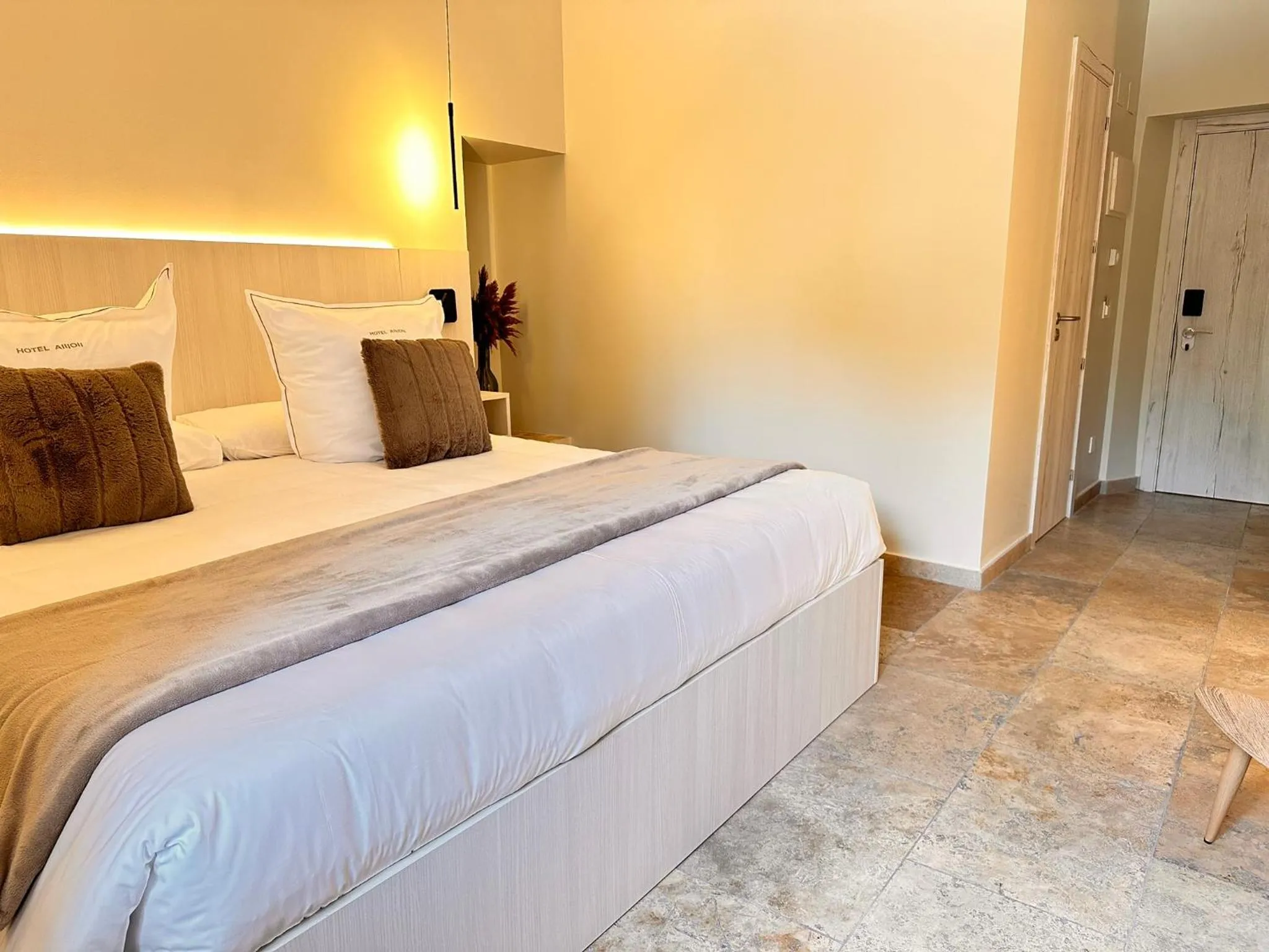 Photo of the whole room, Bed in AlliOli Boutique Hotel Spa