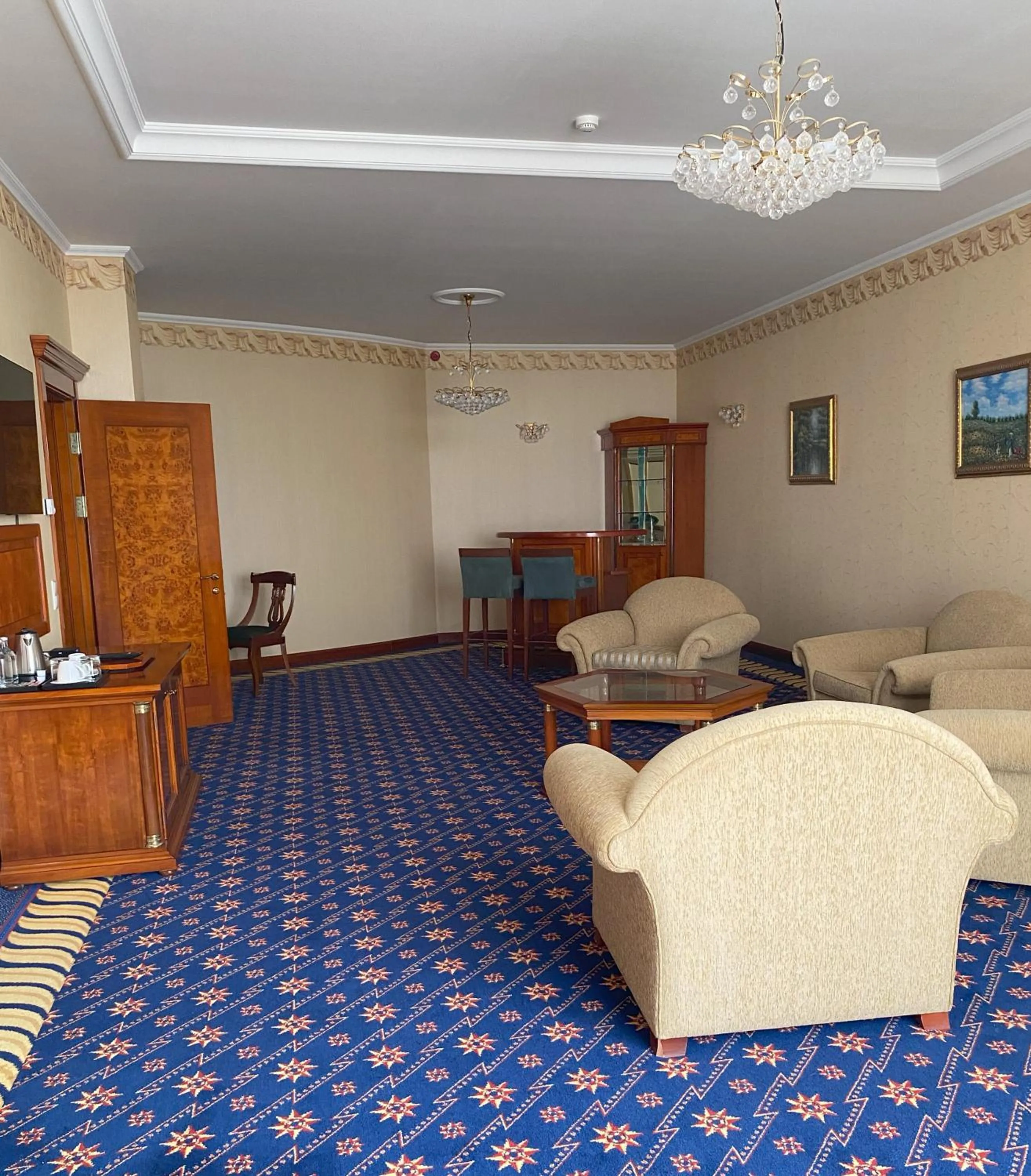 Living room in Hotel Golden Palace