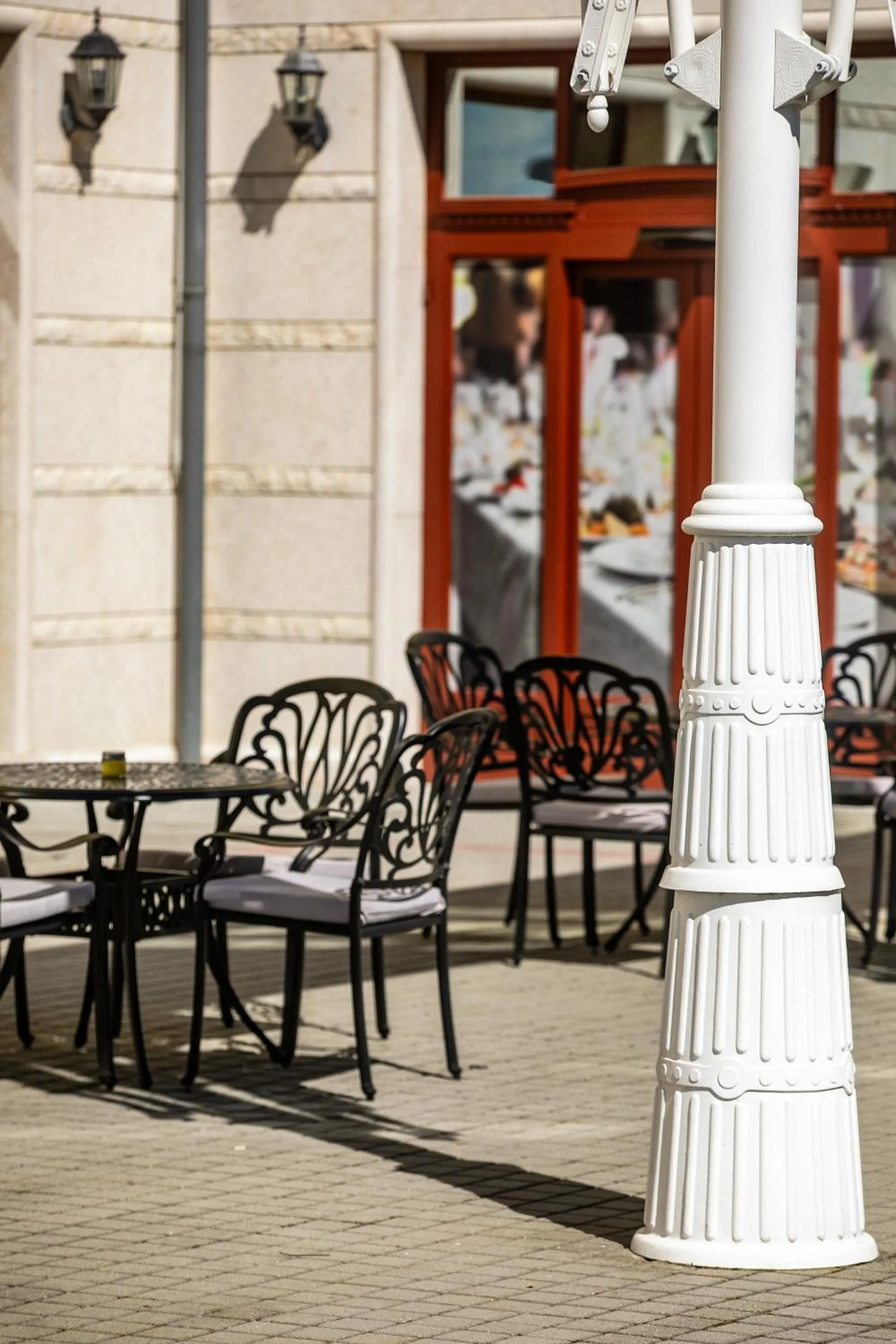 Patio in Hotel Golden Palace