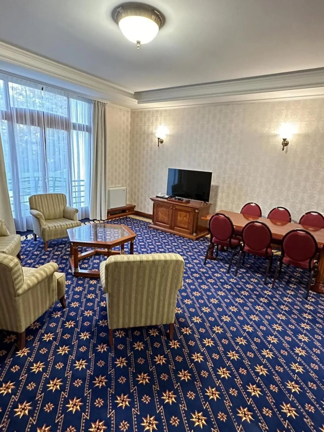 Living room in Hotel Golden Palace
