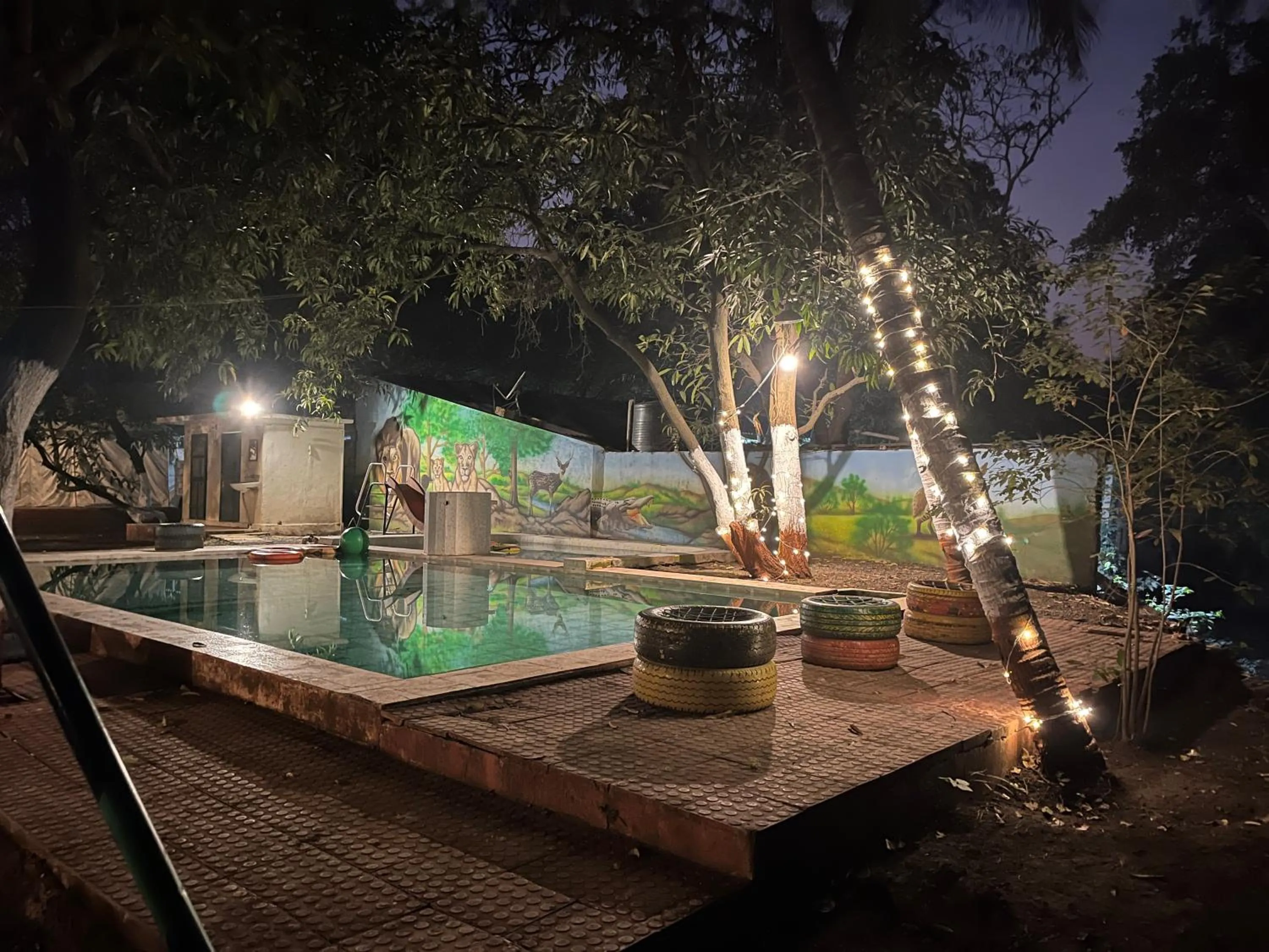 Garden view in Brook Ville