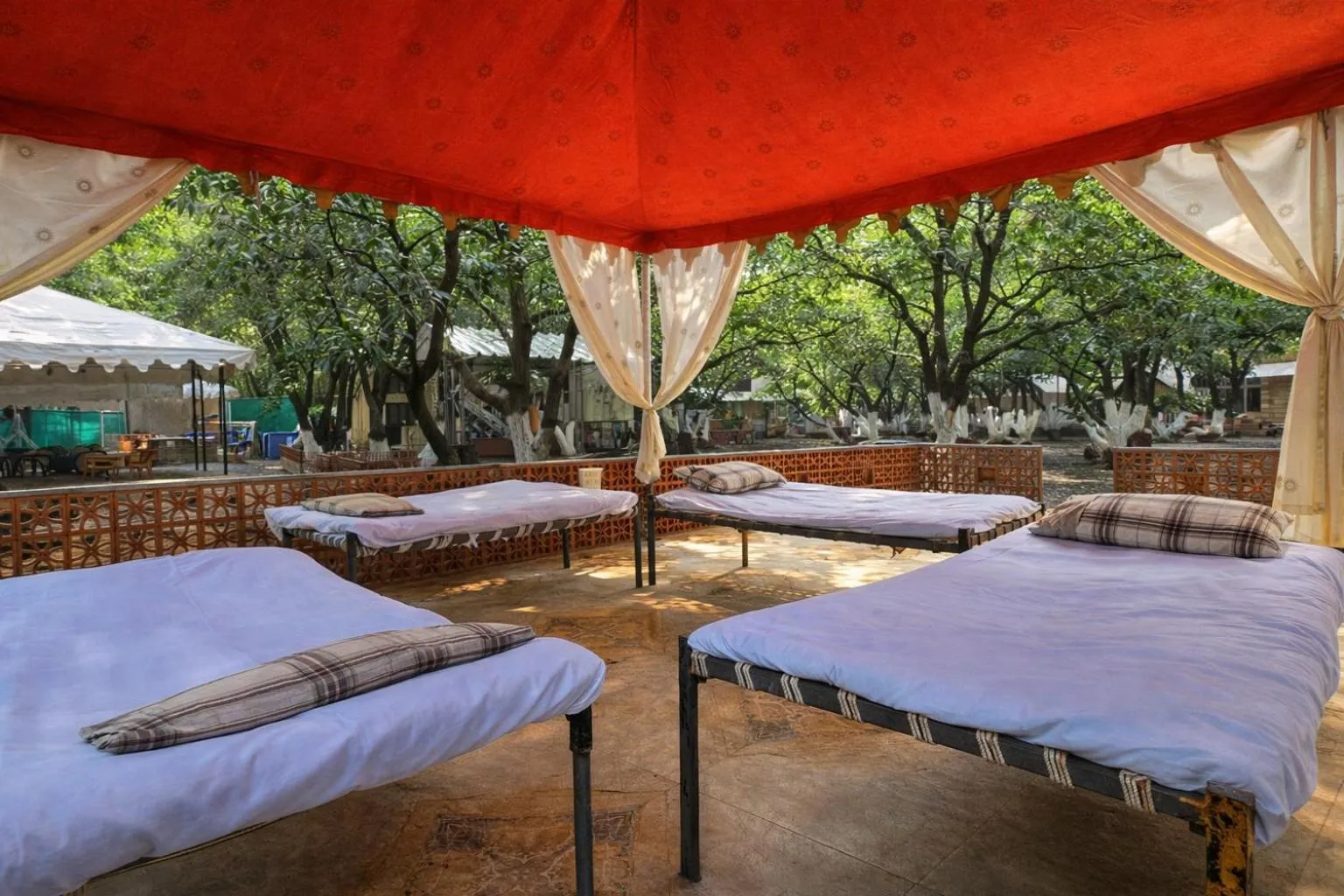 Seating area in Brook Ville