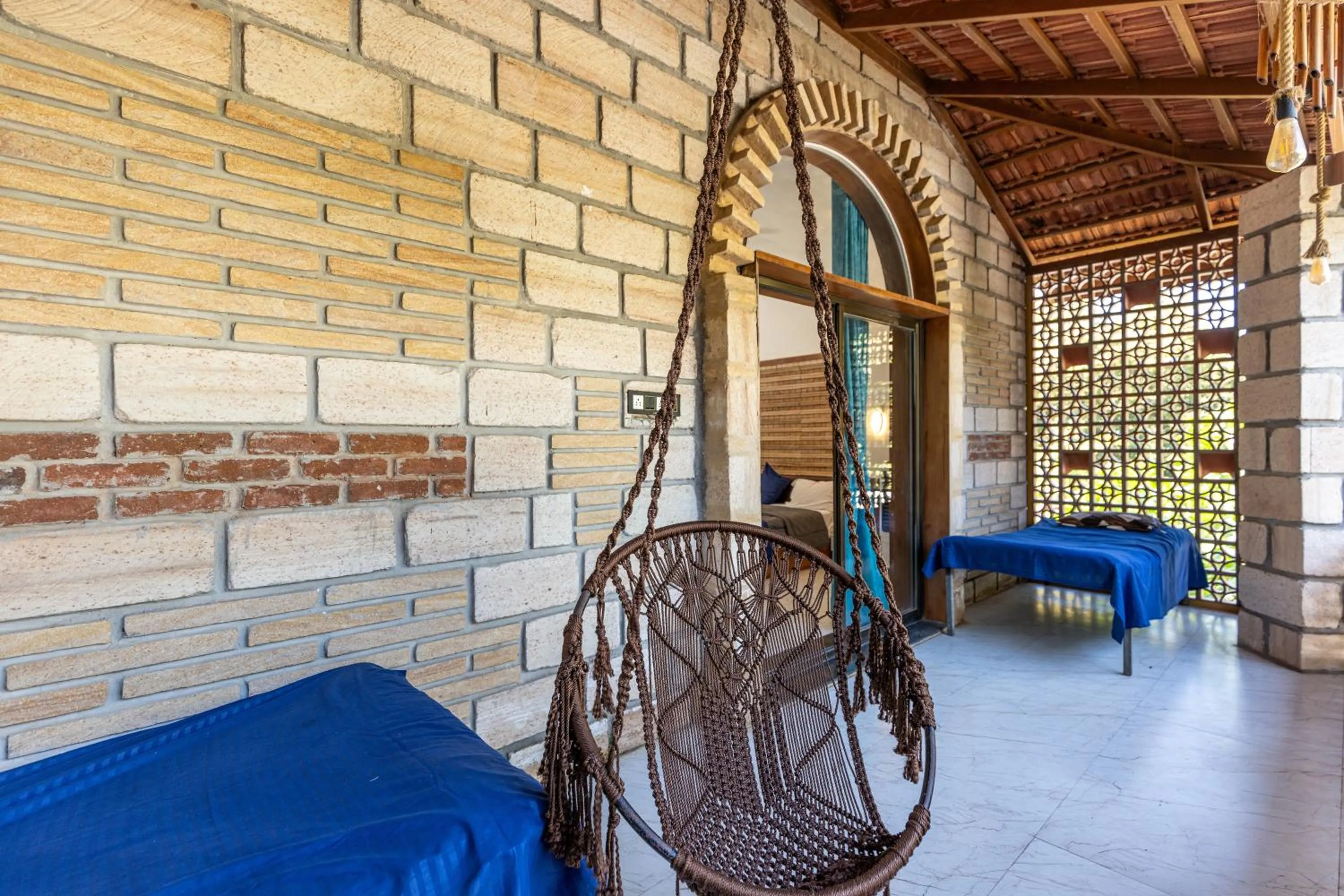 Seating area in Brook Ville