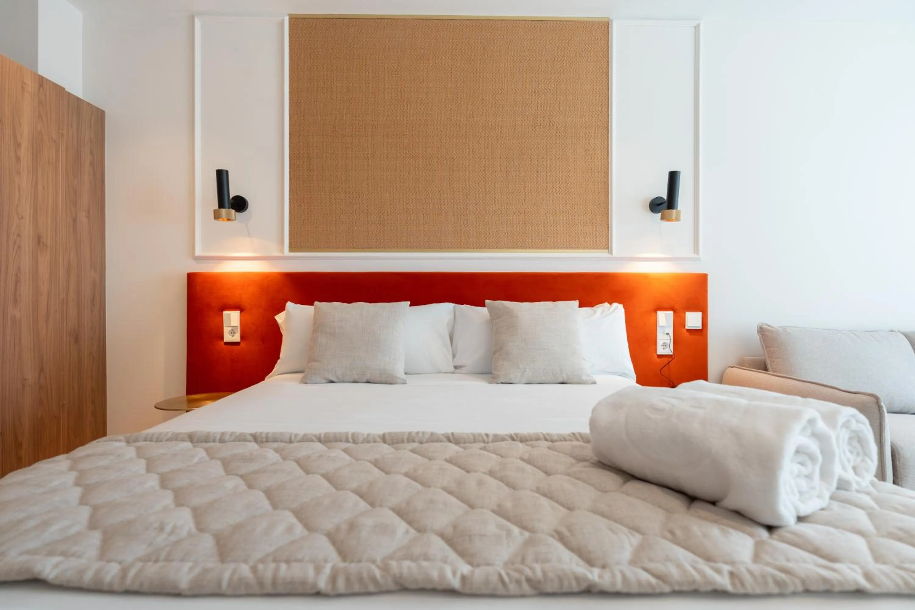 Bed in ASA Hotel La Marina