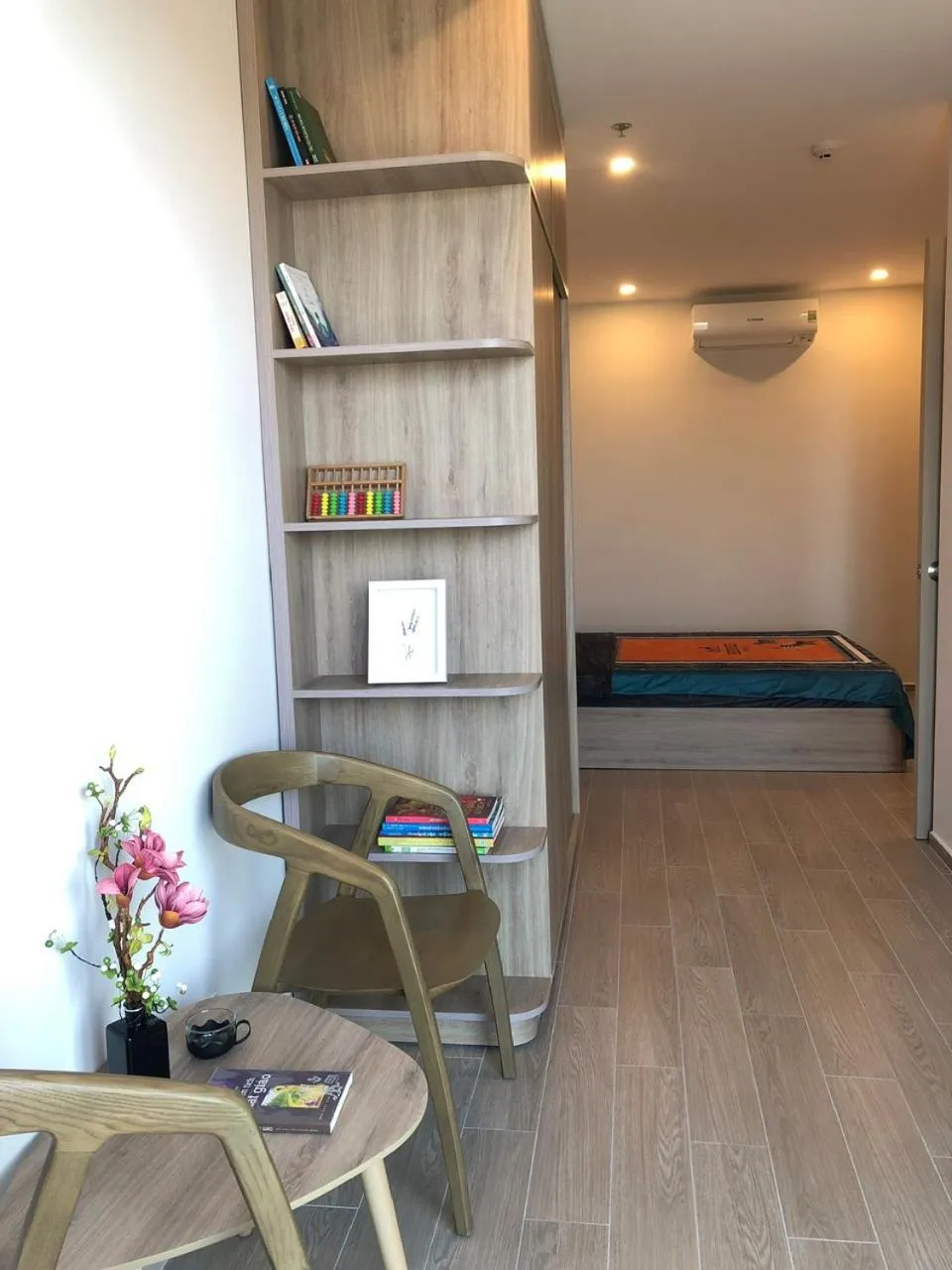 Bed in The Song Apartment Vung Tau Sea view