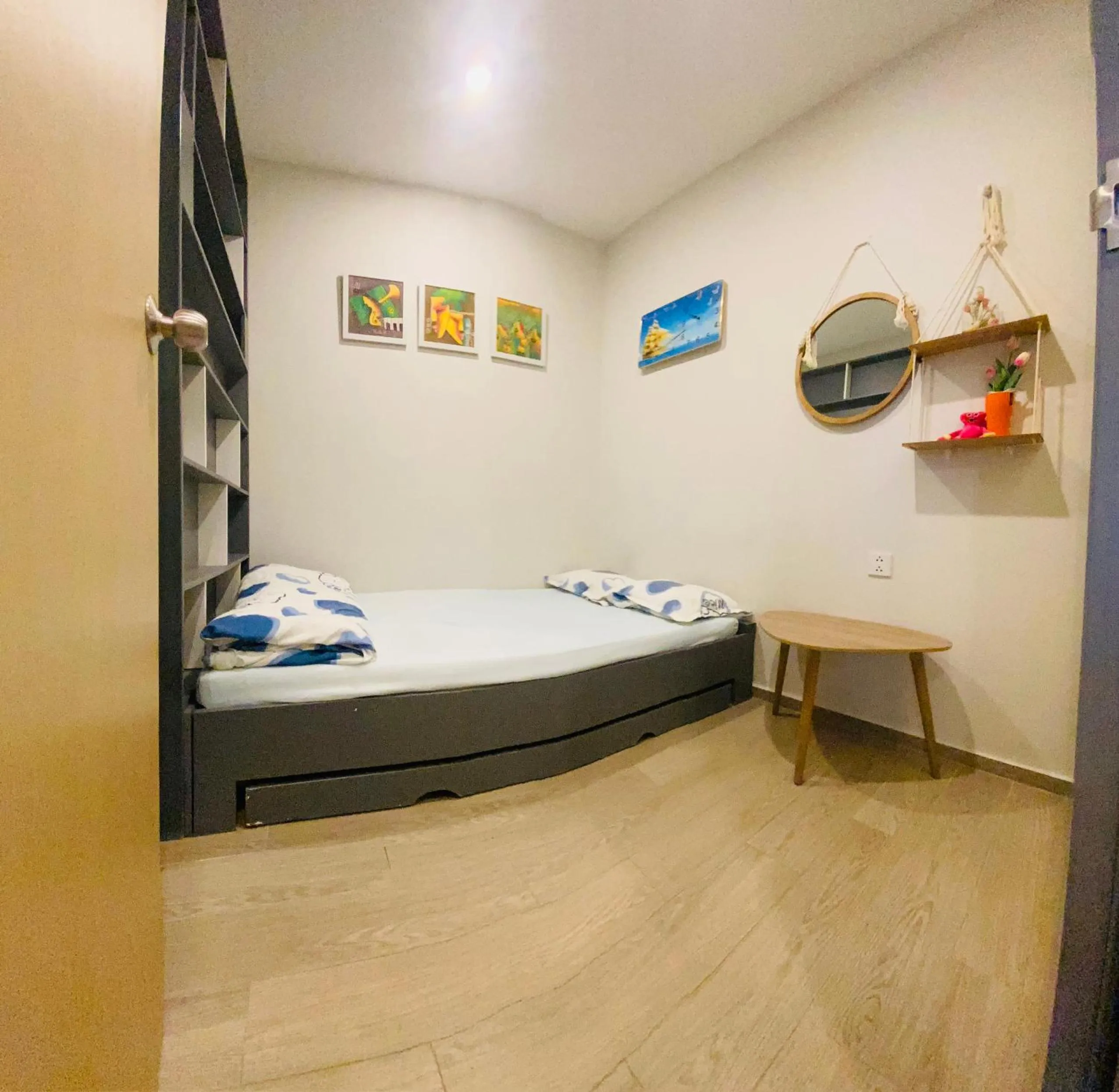 Bed in The Song Apartment Vung Tau Sea view