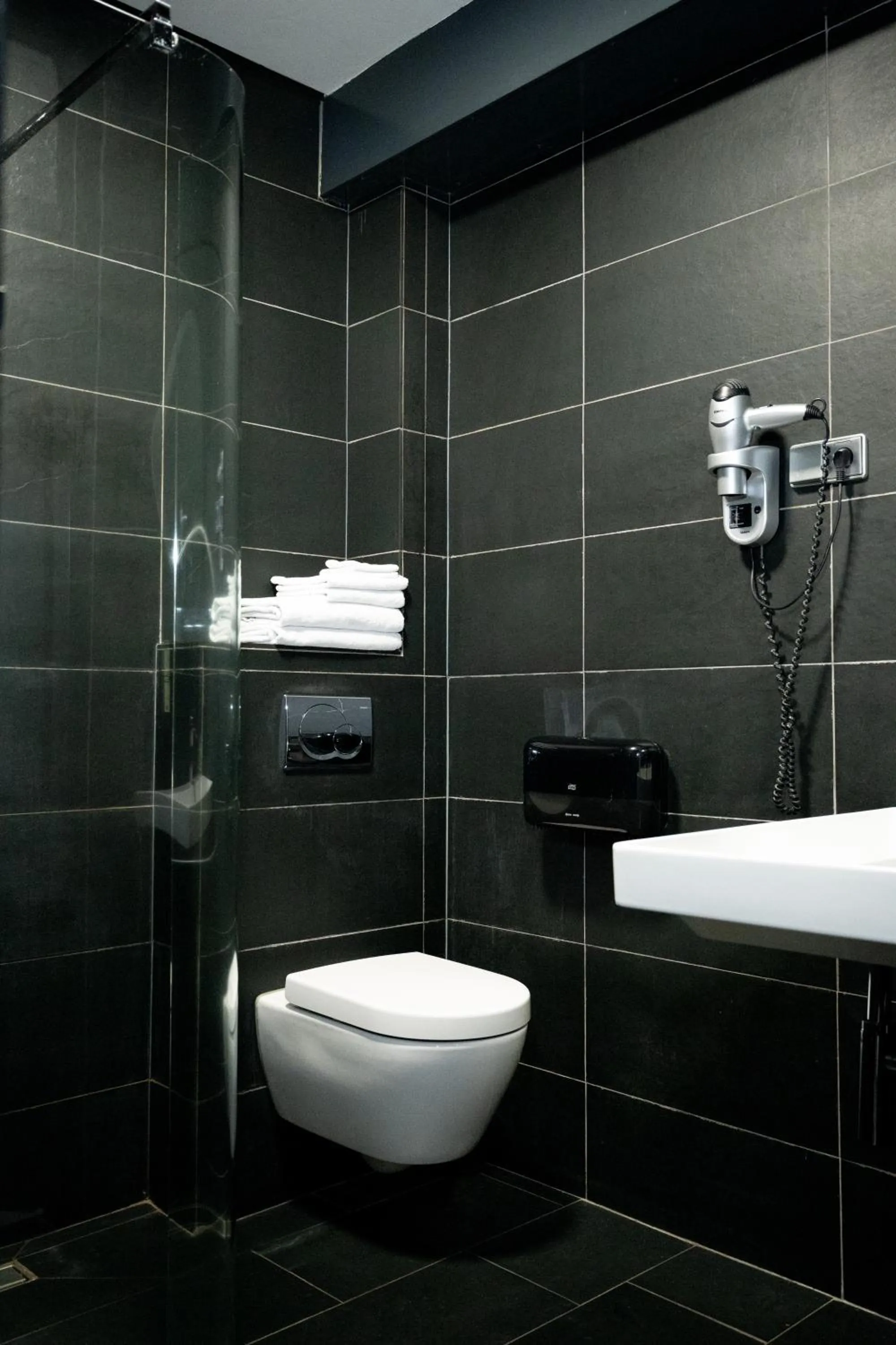 Shower in Auberge De Moerse Hoeve