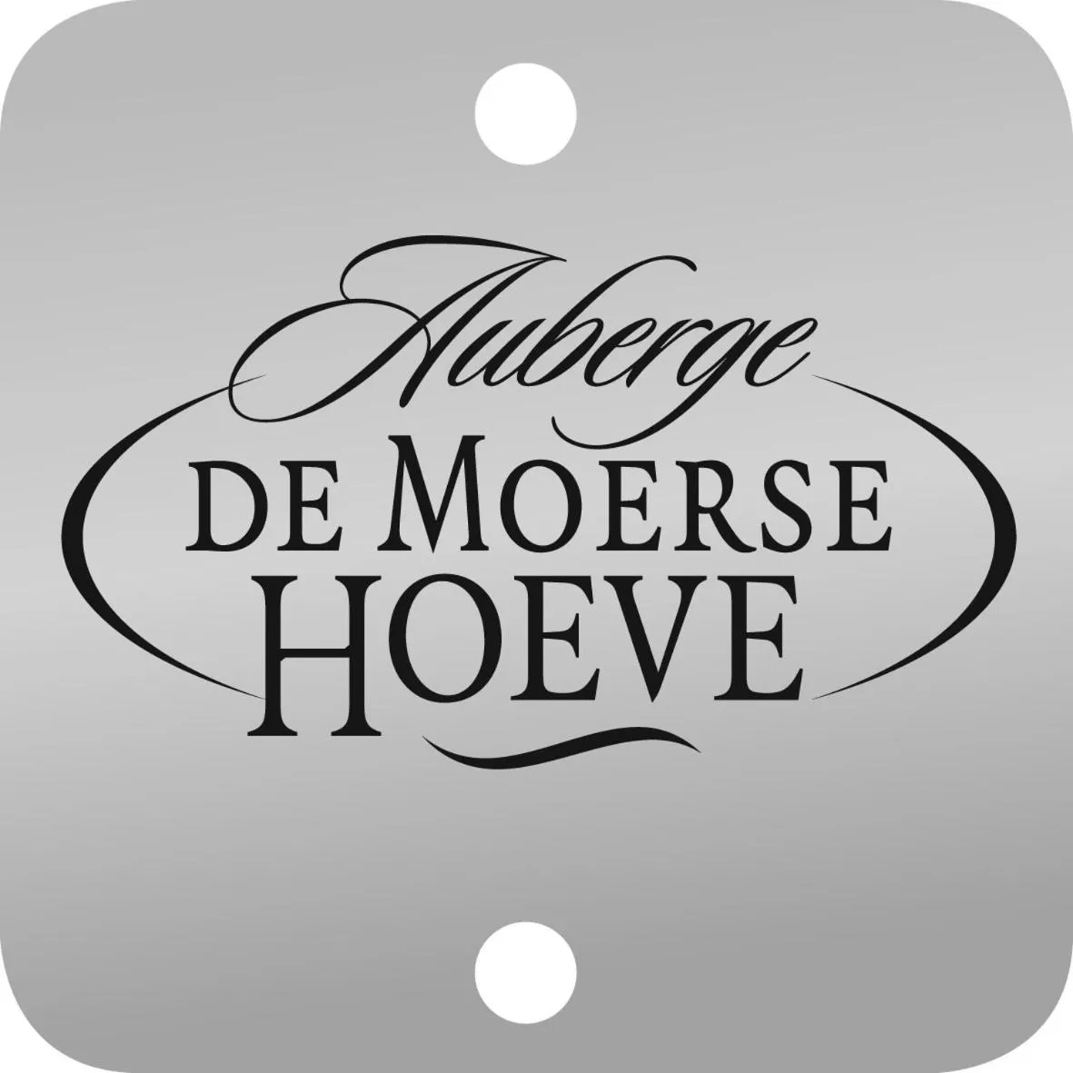 Logo/Certificate/Sign in Auberge De Moerse Hoeve