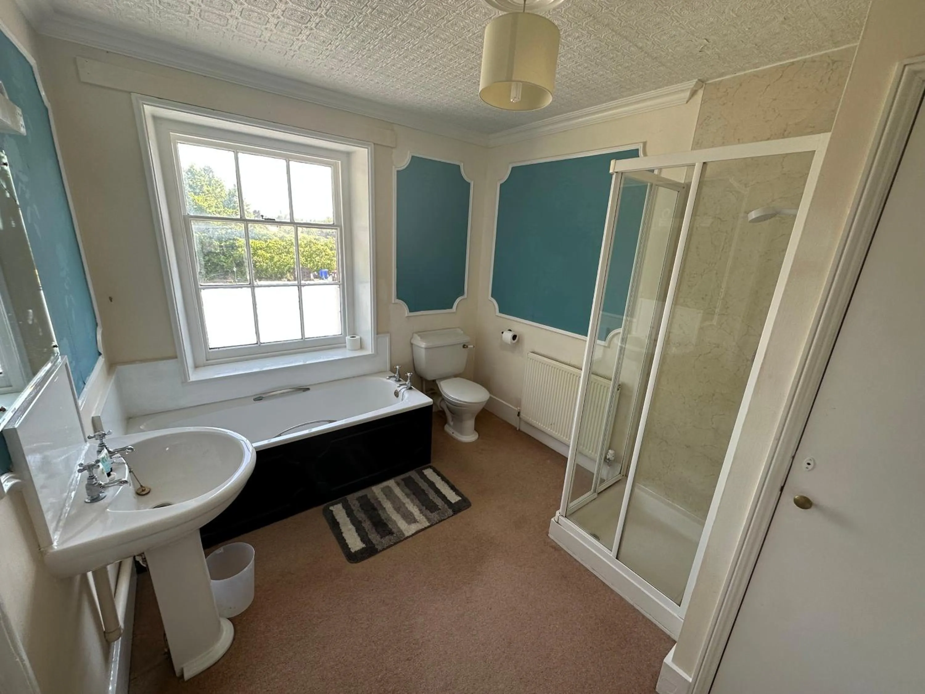 Shower in The Penruddocke Arms