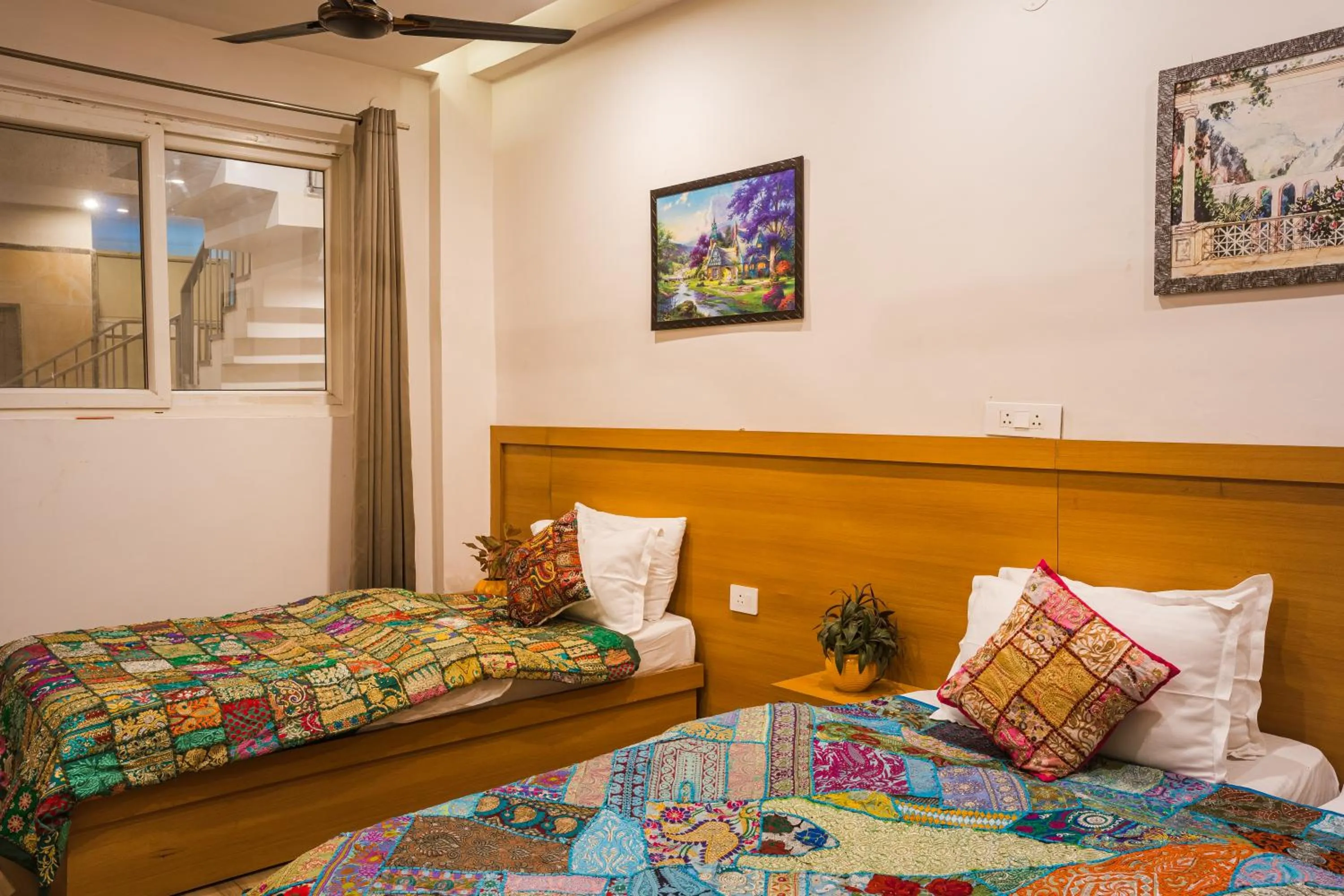 Photo of the whole room, Bed in Tripli Hotels Ayushman Retreat