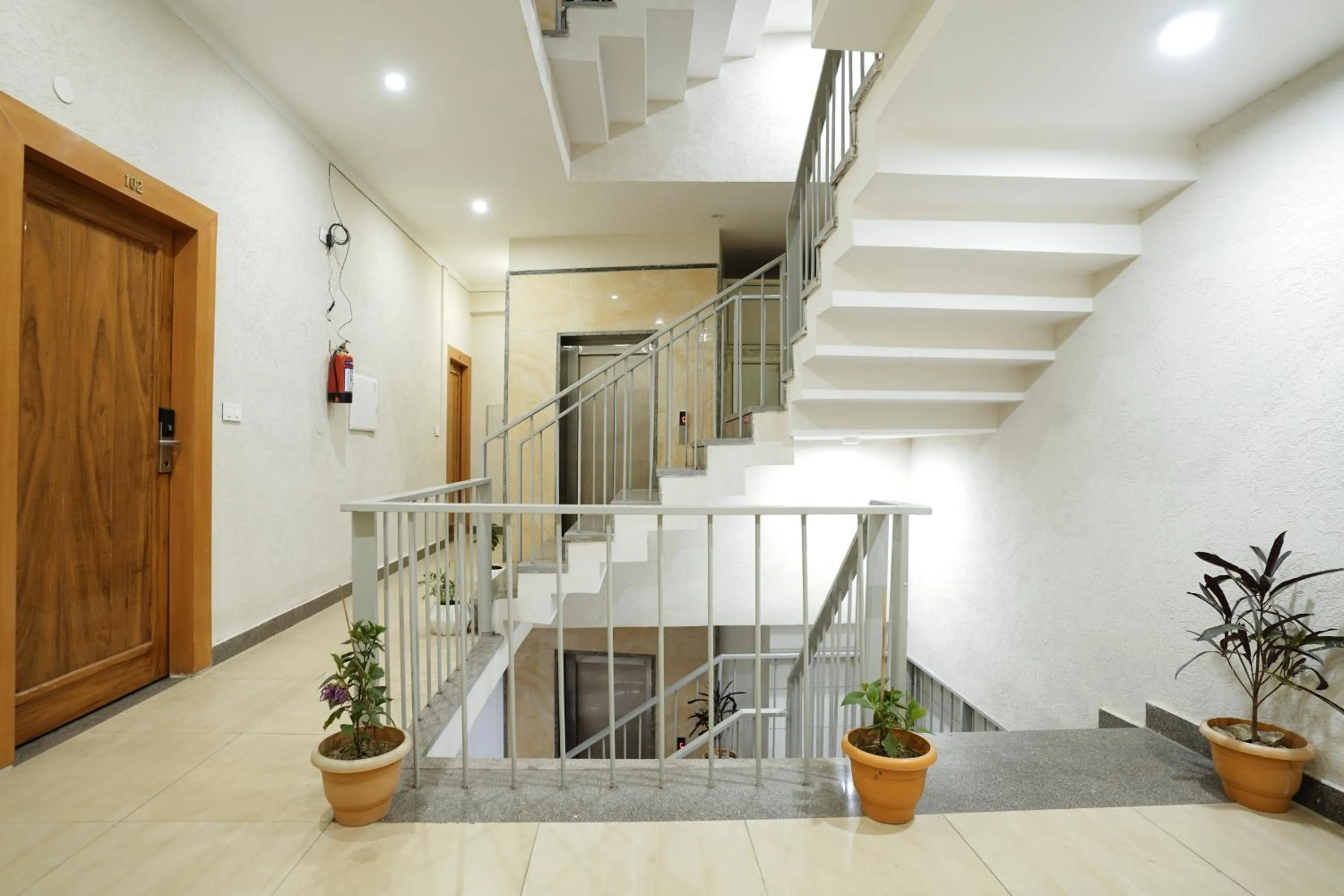 Lobby or reception in Tripli Hotels Ayushman Retreat