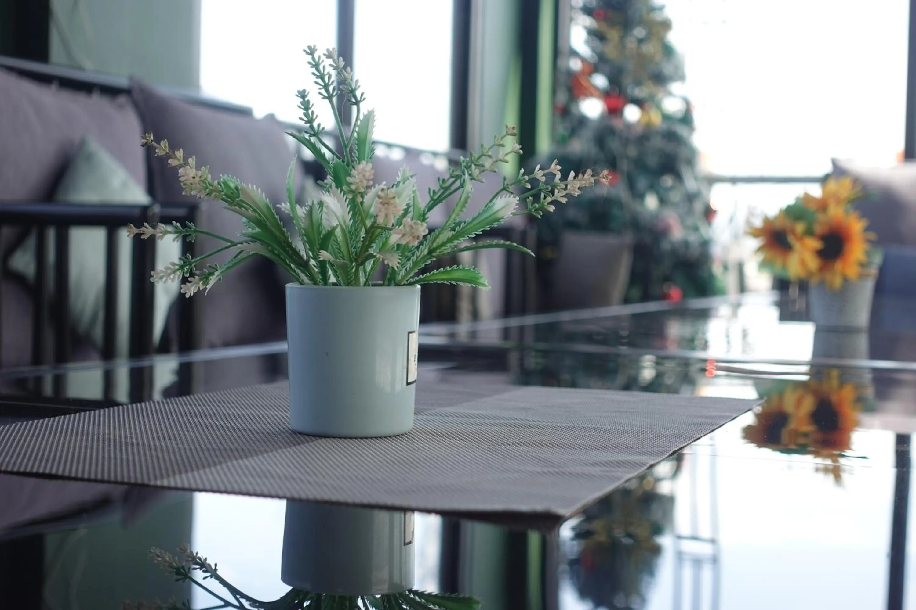 Seating area in Champa Inn Hotel