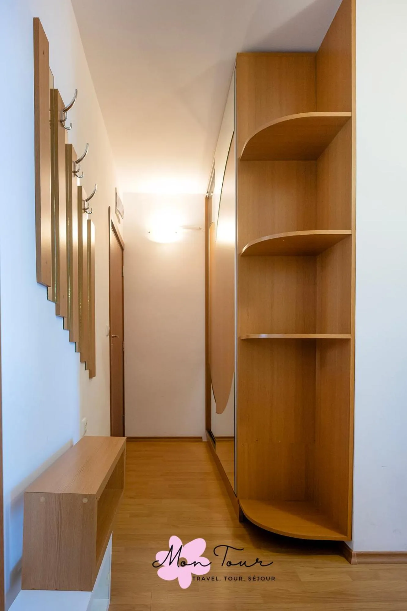 wardrobe in Mon Tour apartments