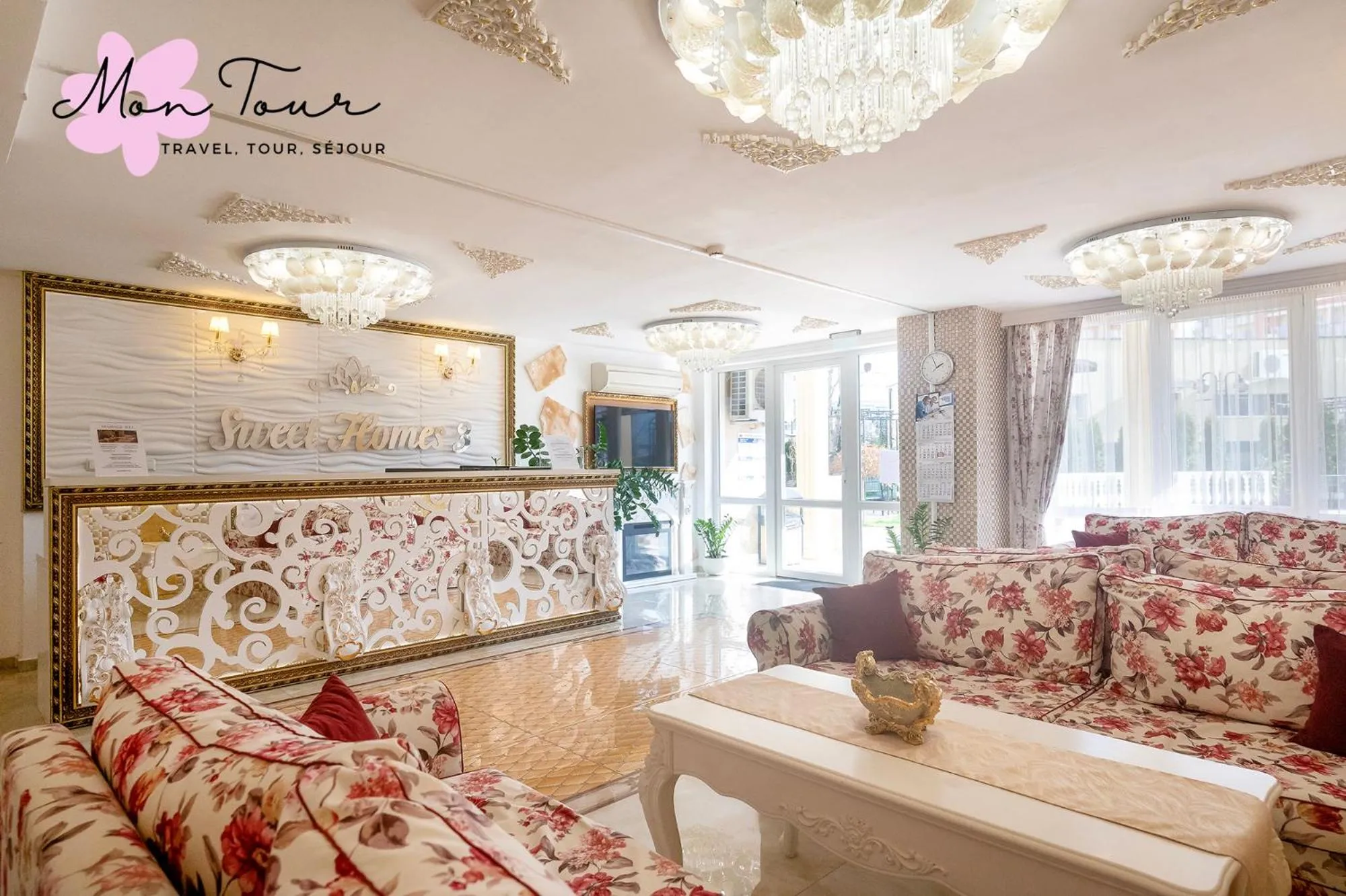 Lobby or reception in Mon Tour apartments