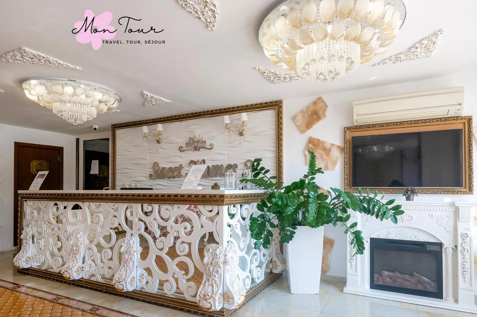 Lobby or reception in Mon Tour apartments