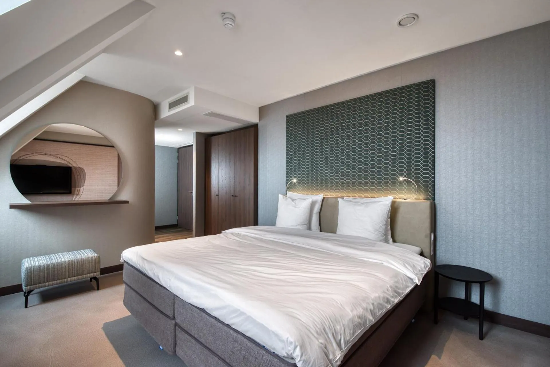 Bedroom, Bed in Hotel de Schelde