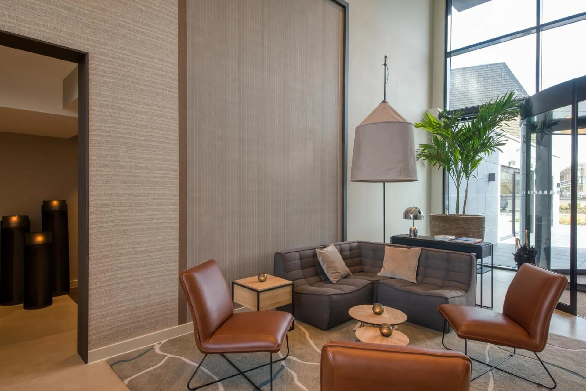 Lobby or reception in Hotel de Schelde