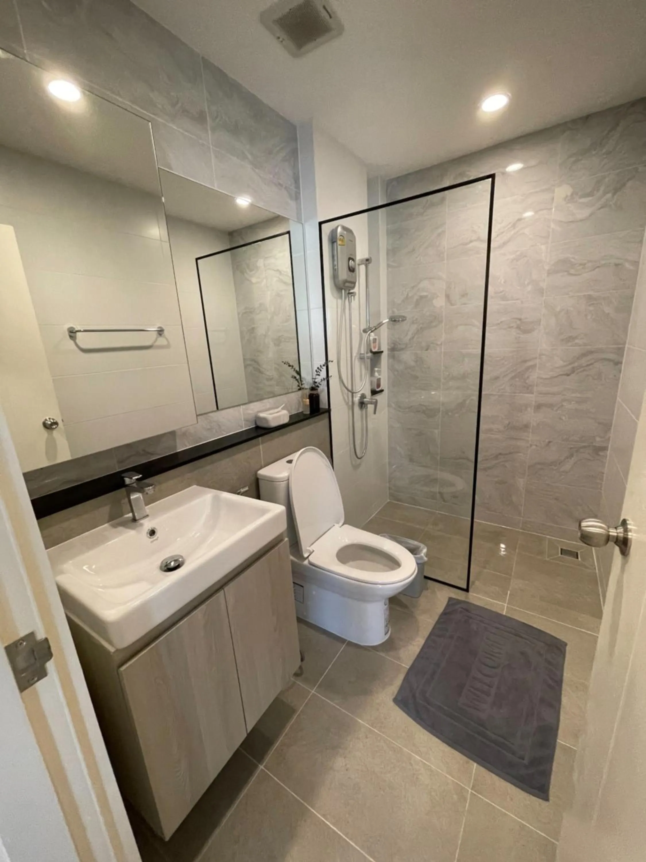 Bathroom in New Townhouse @Central Rayong