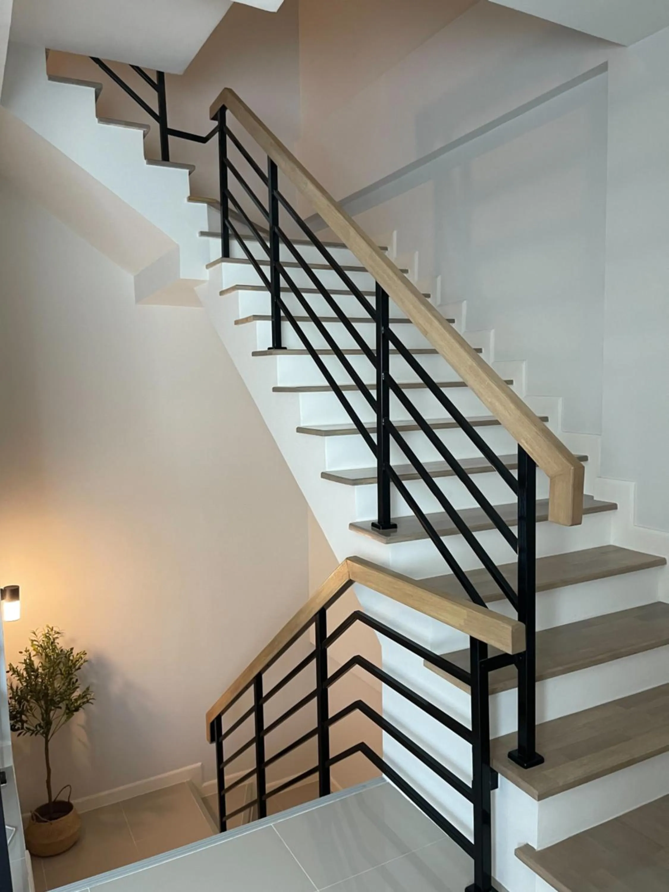 Facade/entrance in New Townhouse @Central Rayong