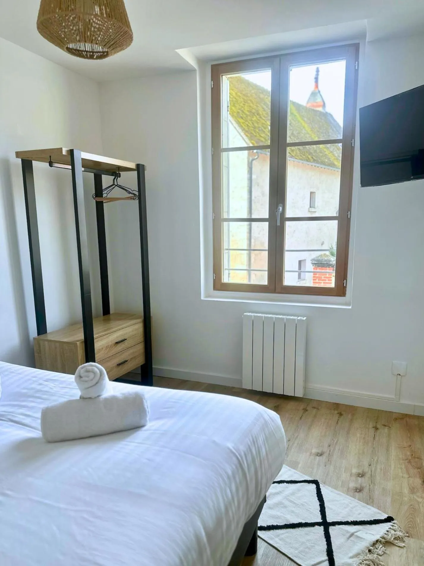 Bedroom, Bed in L'Appart des Platanes