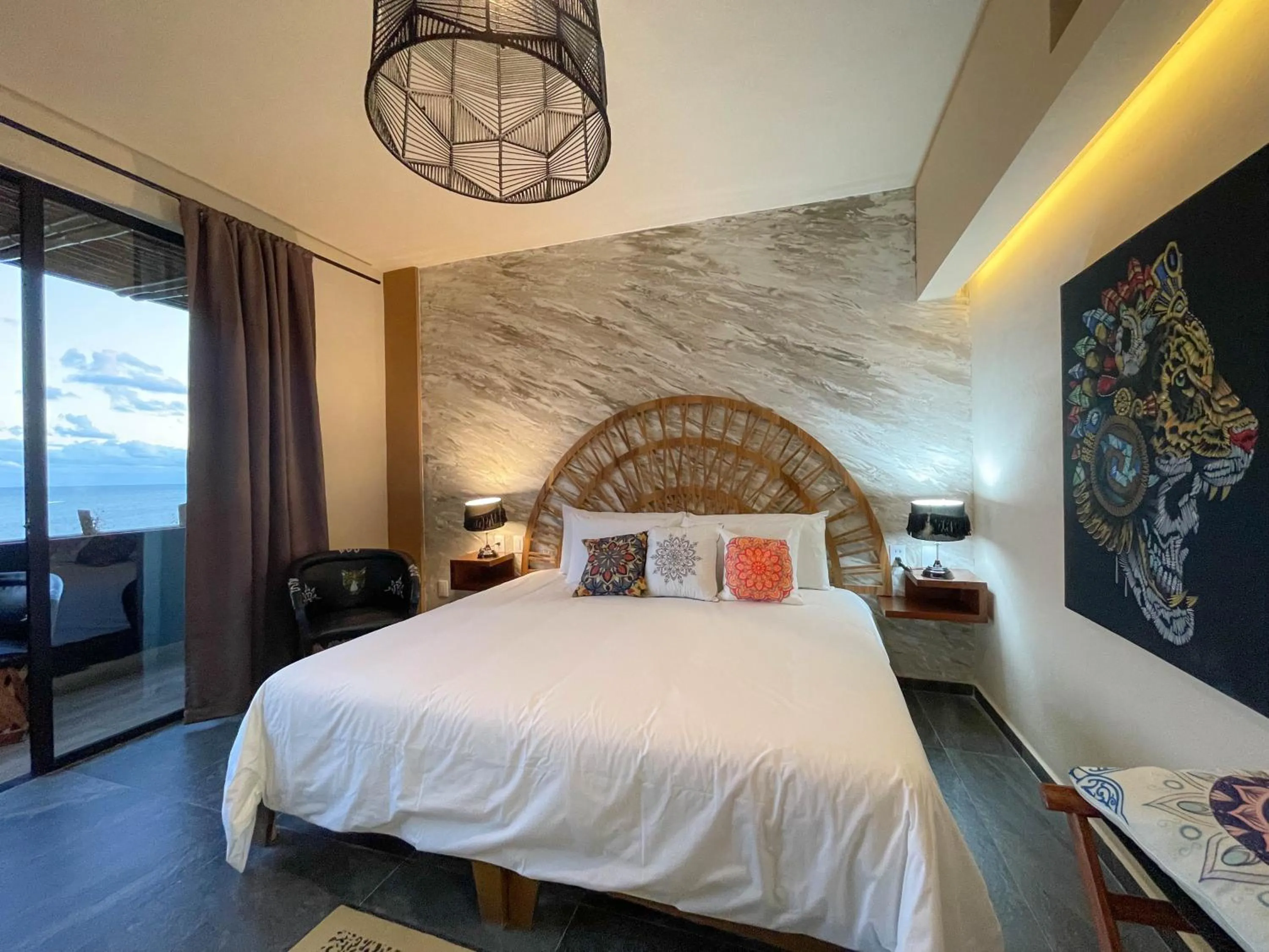 Bed in Akuazul Resorts Adults Only