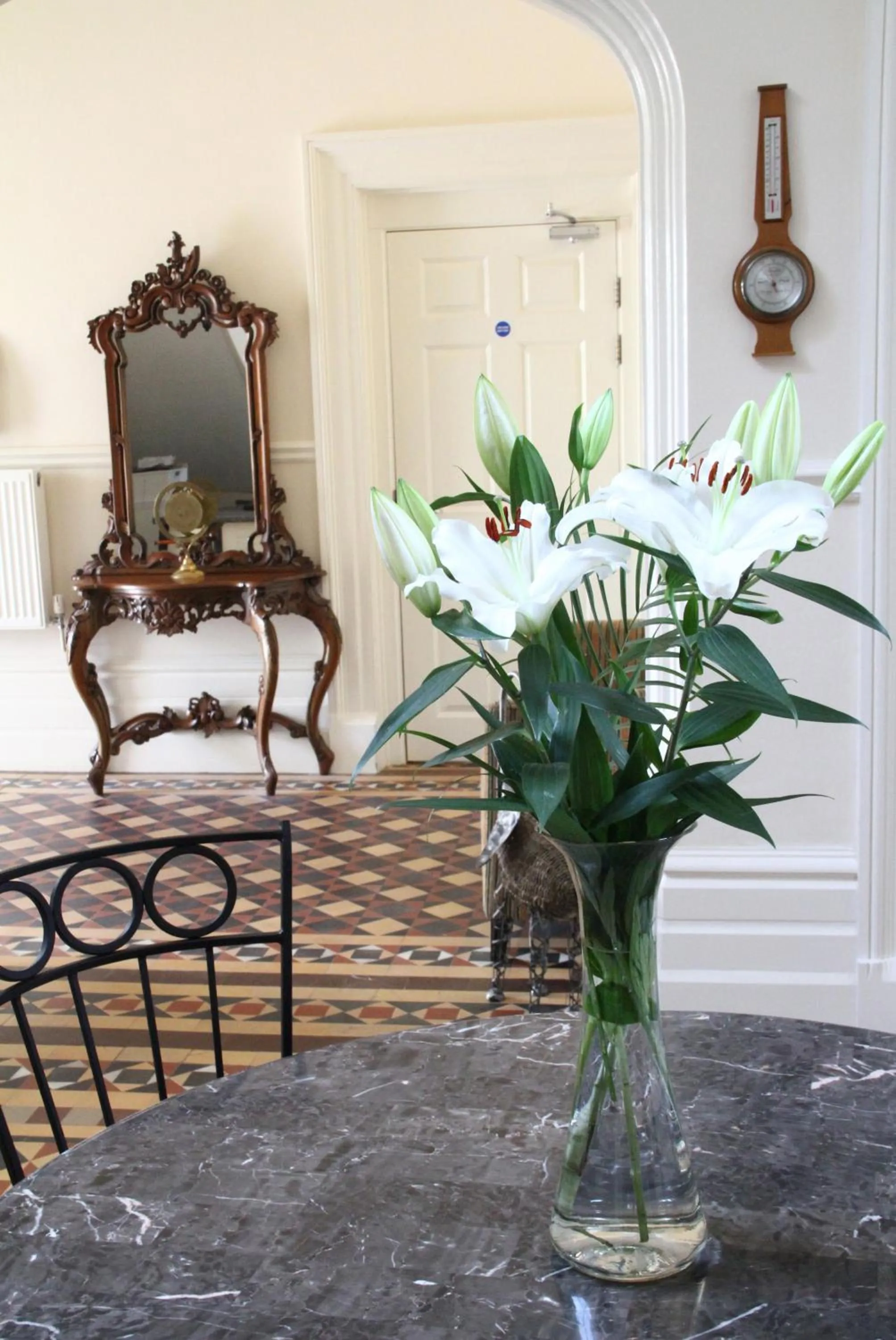 Decorative detail in The Grange Court Hotel