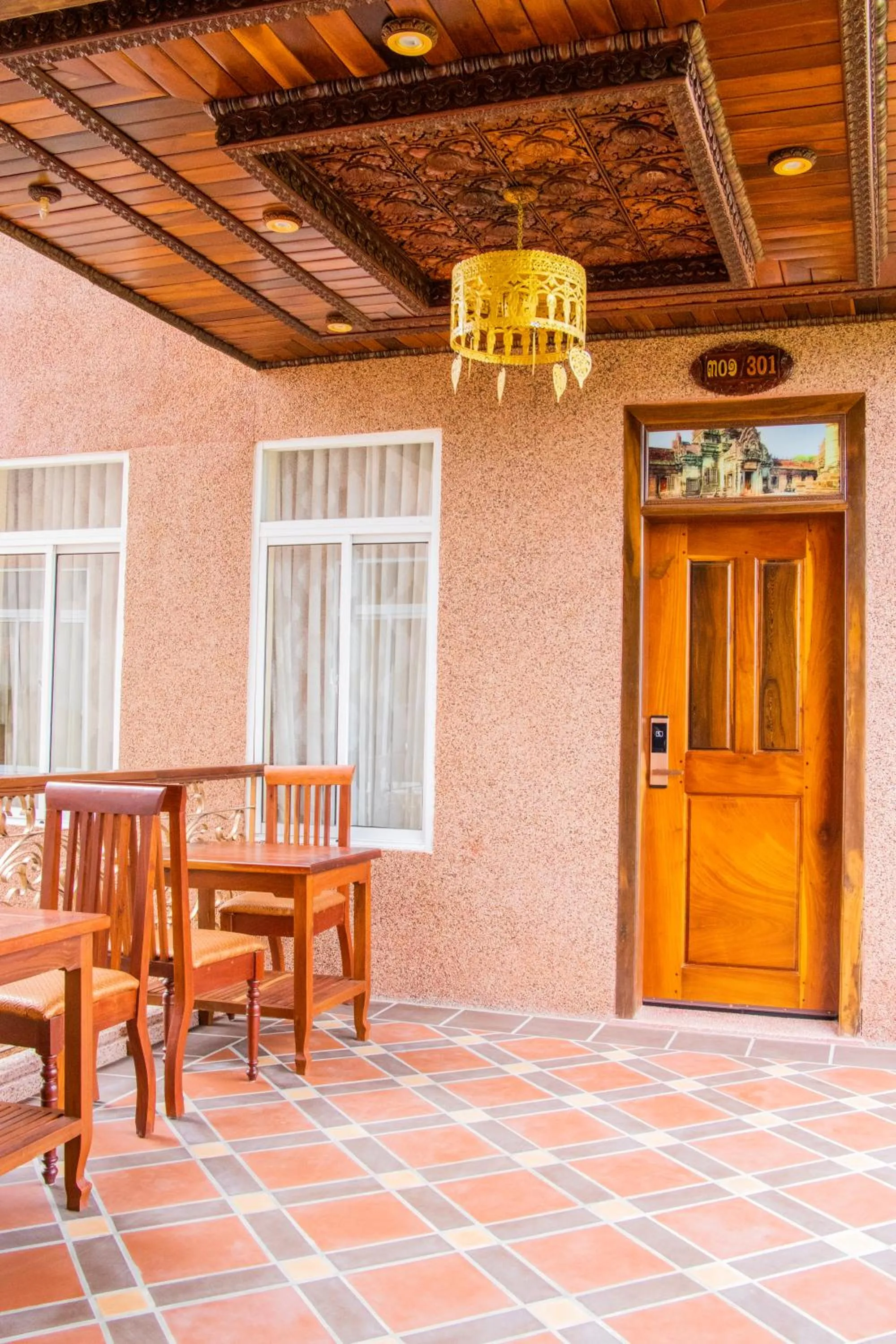 Balcony/Terrace in Puok Hotel