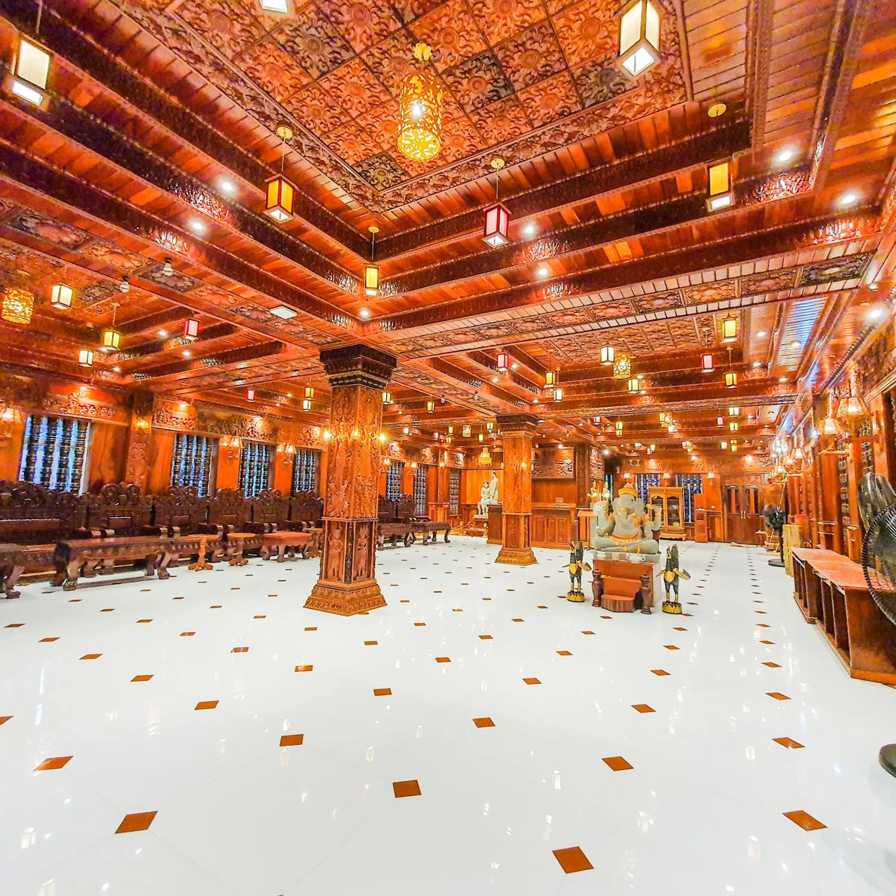 Lobby or reception in Puok Hotel