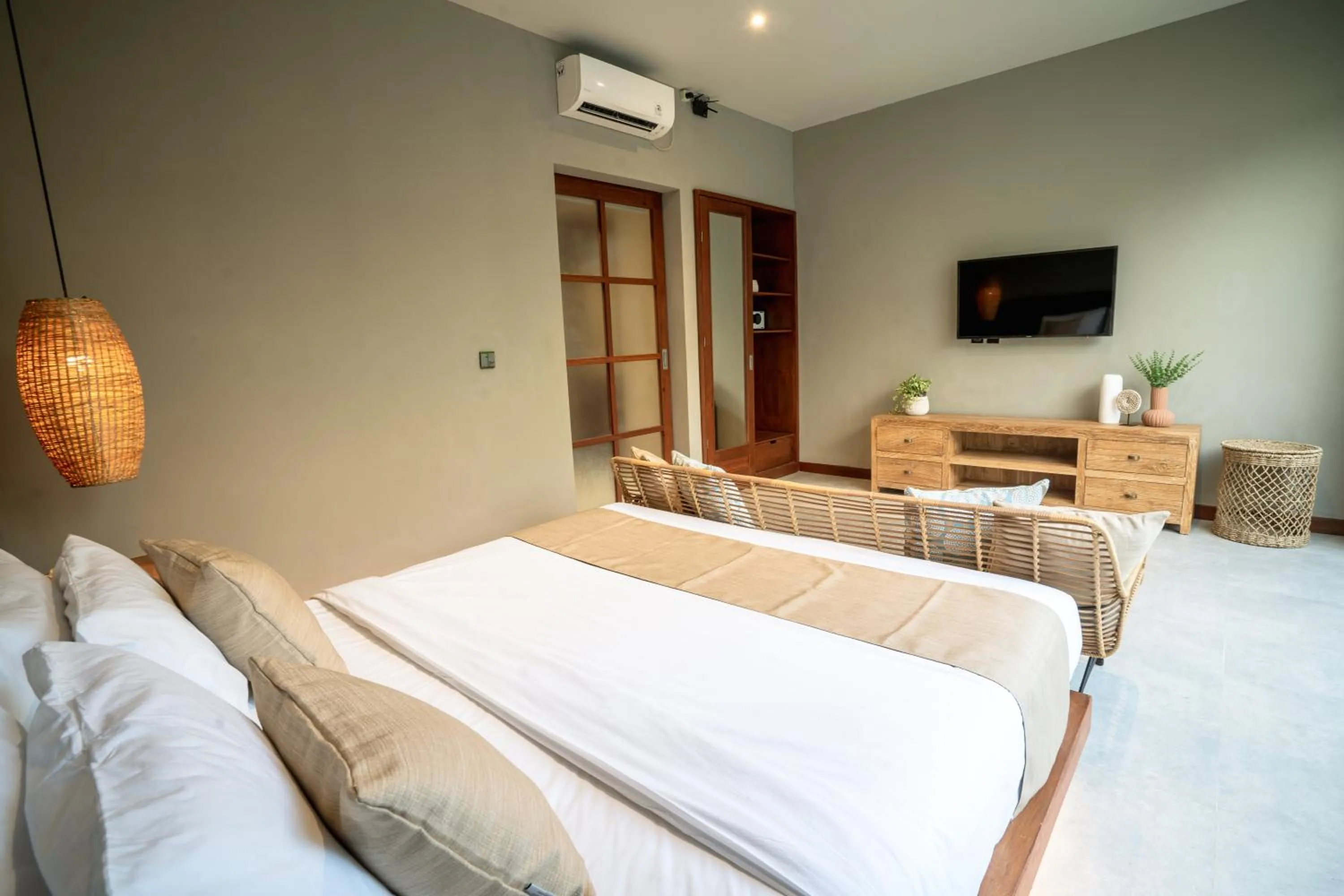 Bedroom, Bed in Damarya Villa Canggu by Samhita Bali