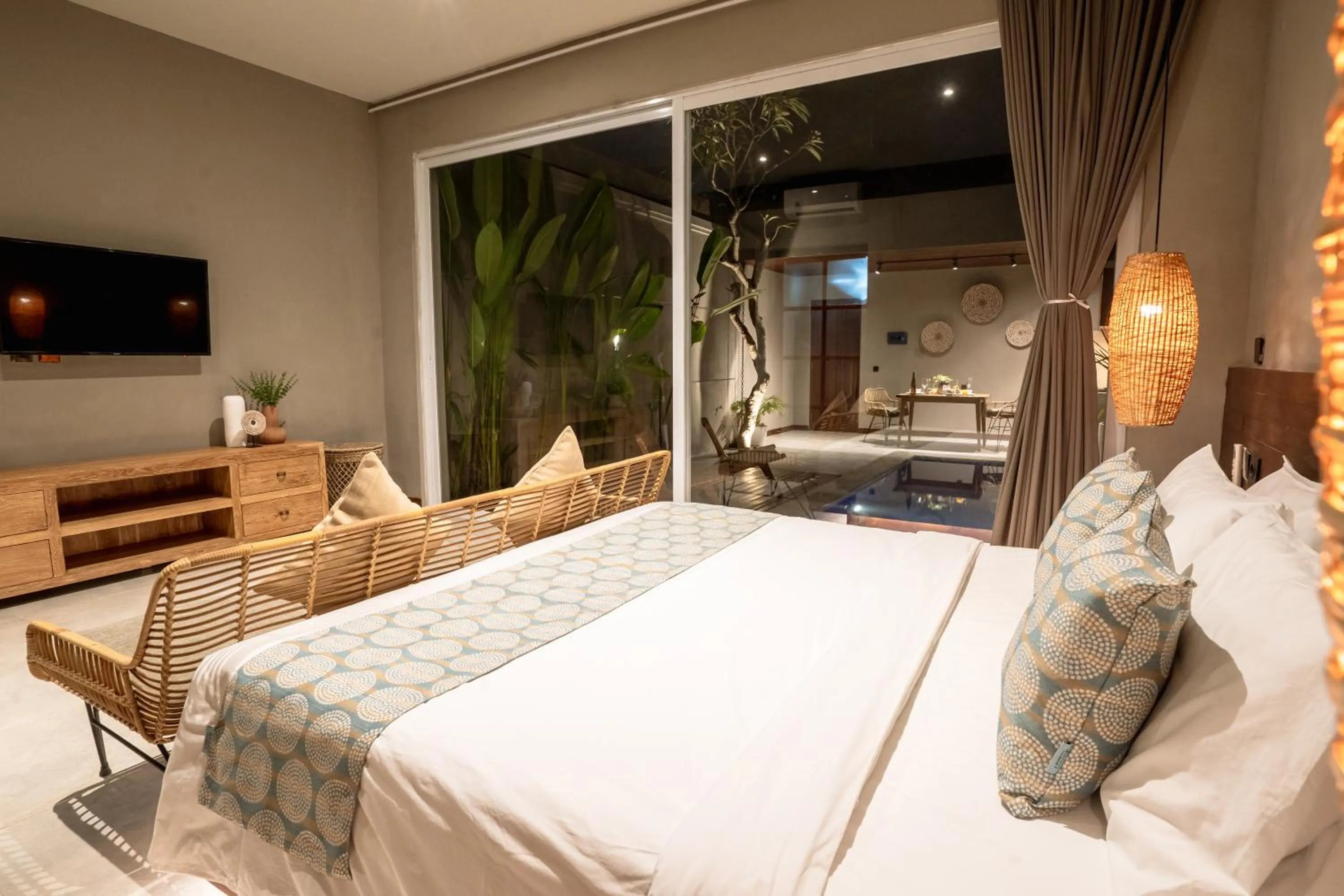 Bedroom, Bed in Damarya Villa Canggu by Samhita Bali