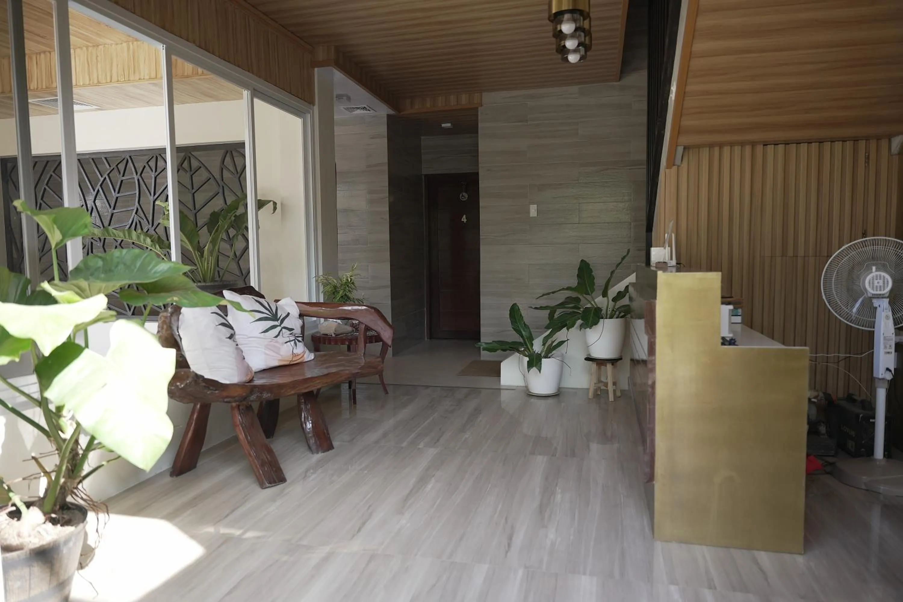 Lobby or reception in Manuela Suites Puerto Princesa near Airport