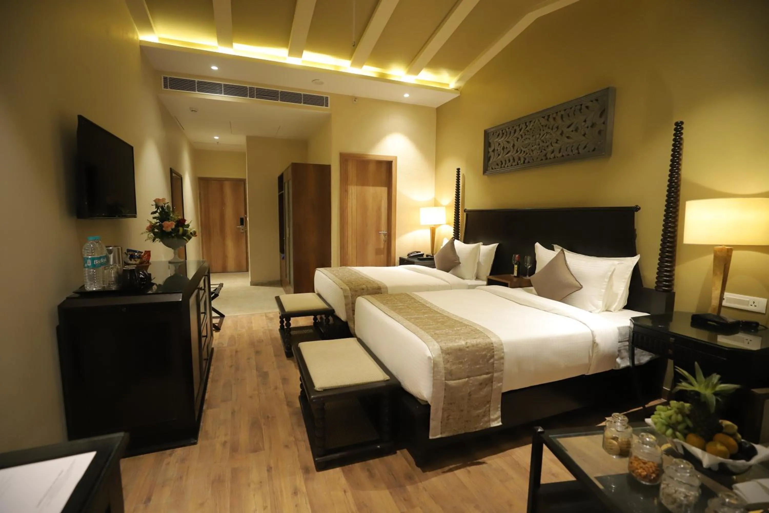 Photo of the whole room, Bed in Essentia Luxury Resort & Spa Udaipur