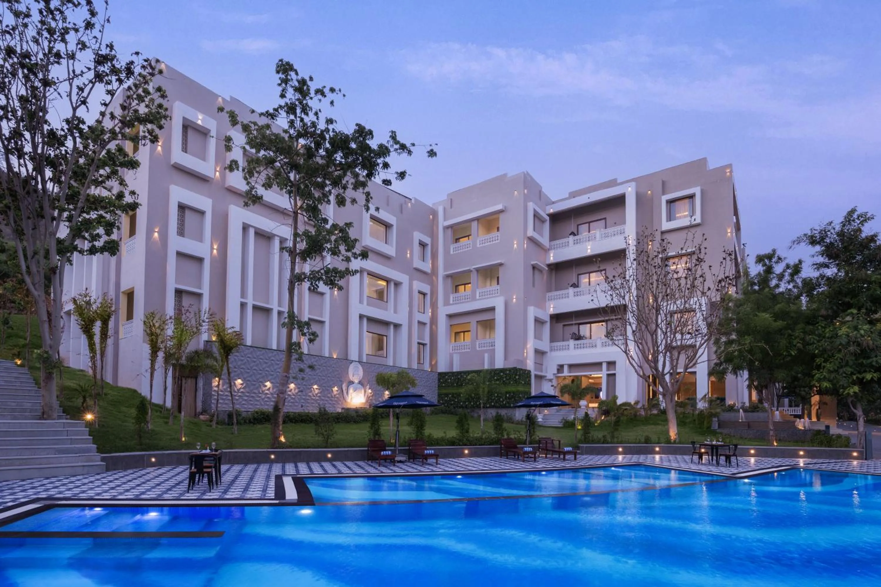 Property building in Essentia Luxury Resort & Spa Udaipur