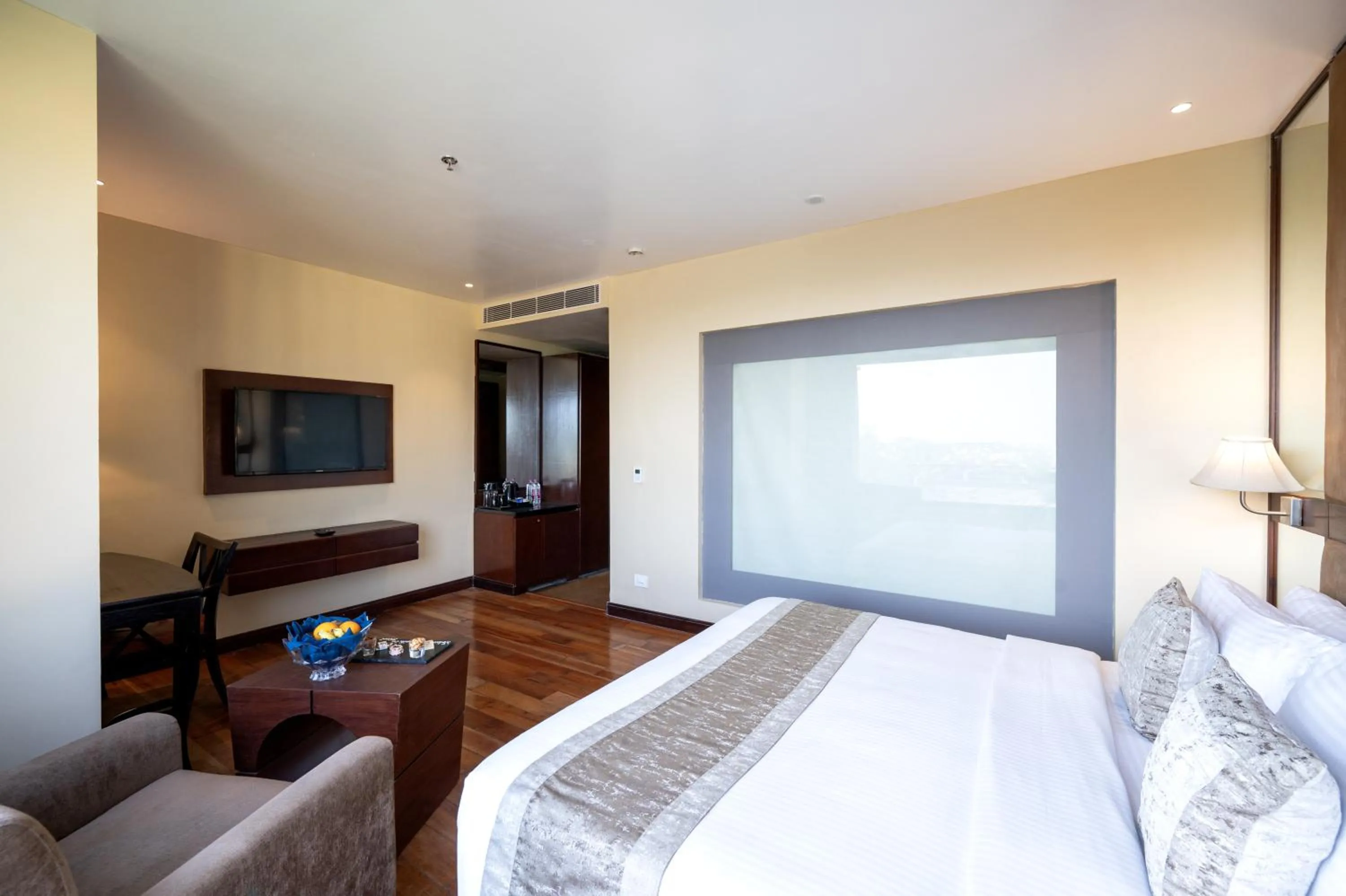 Photo of the whole room, Bed in Essentia Luxury Resort & Spa Udaipur