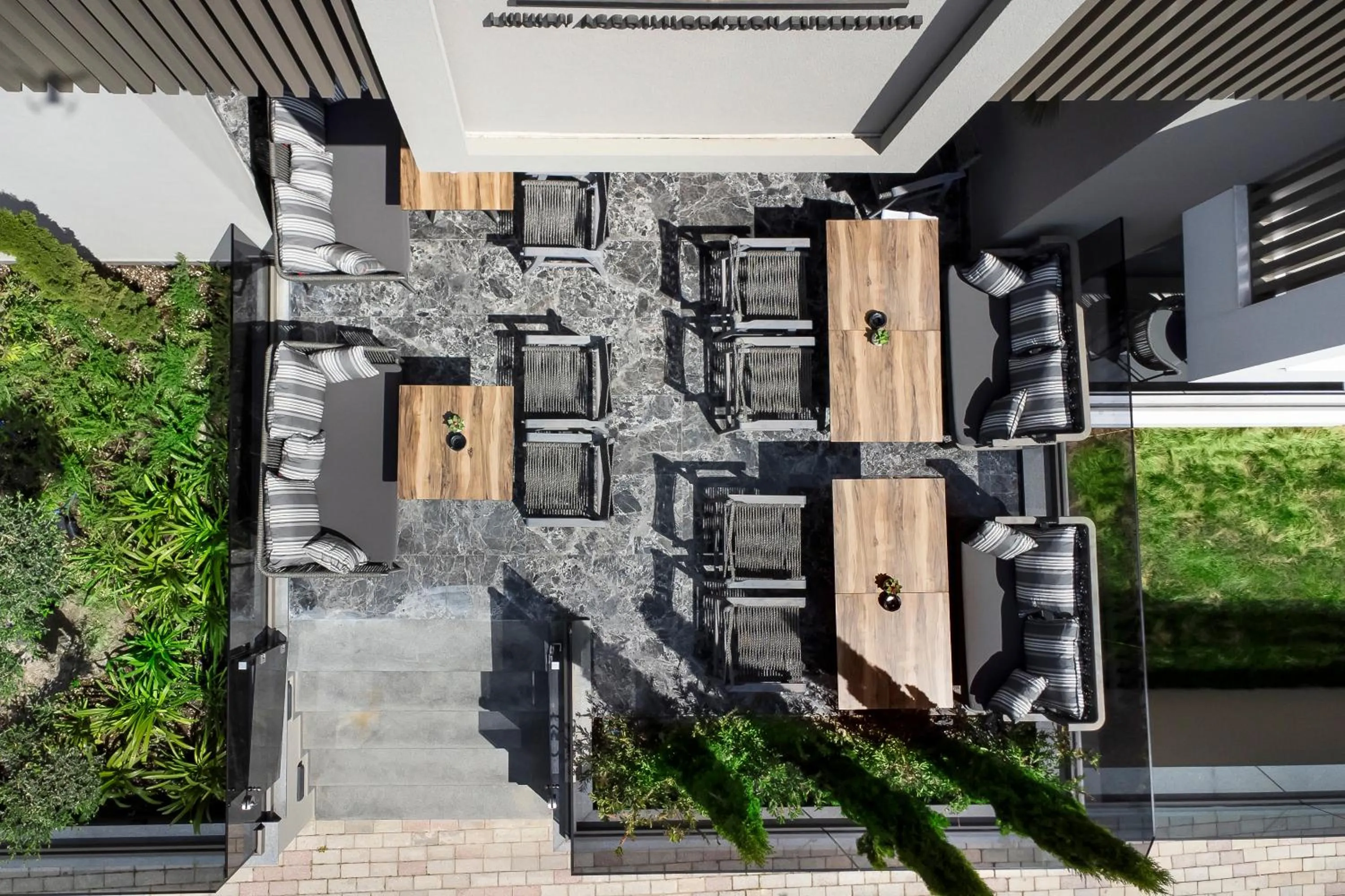 Seating area in Luuks Luxury Accommodation