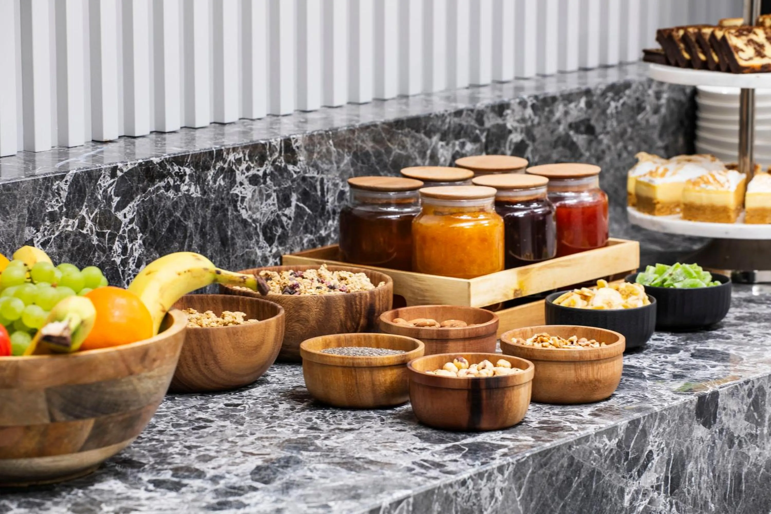 Buffet breakfast in Luuks Luxury Accommodation