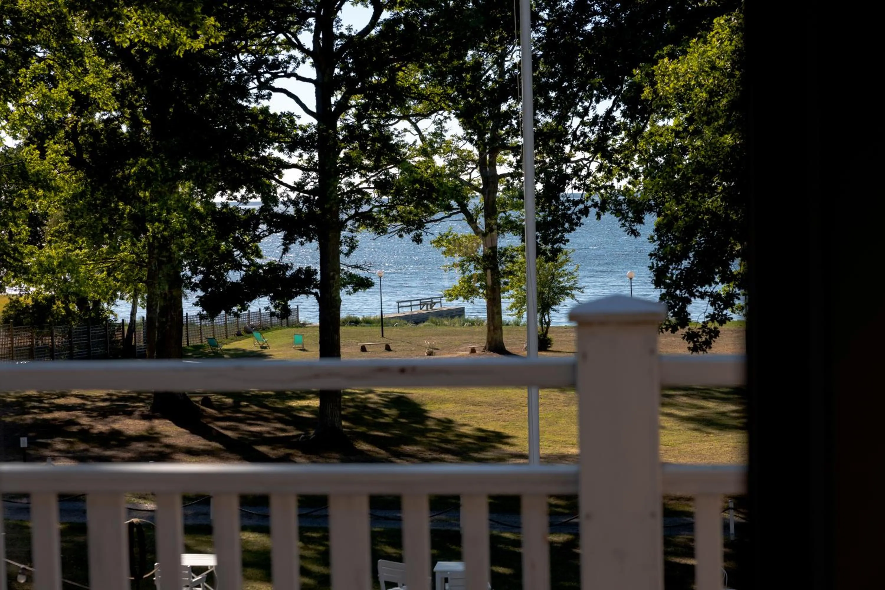 Sea view in Mormors Pensionat Strandhagen