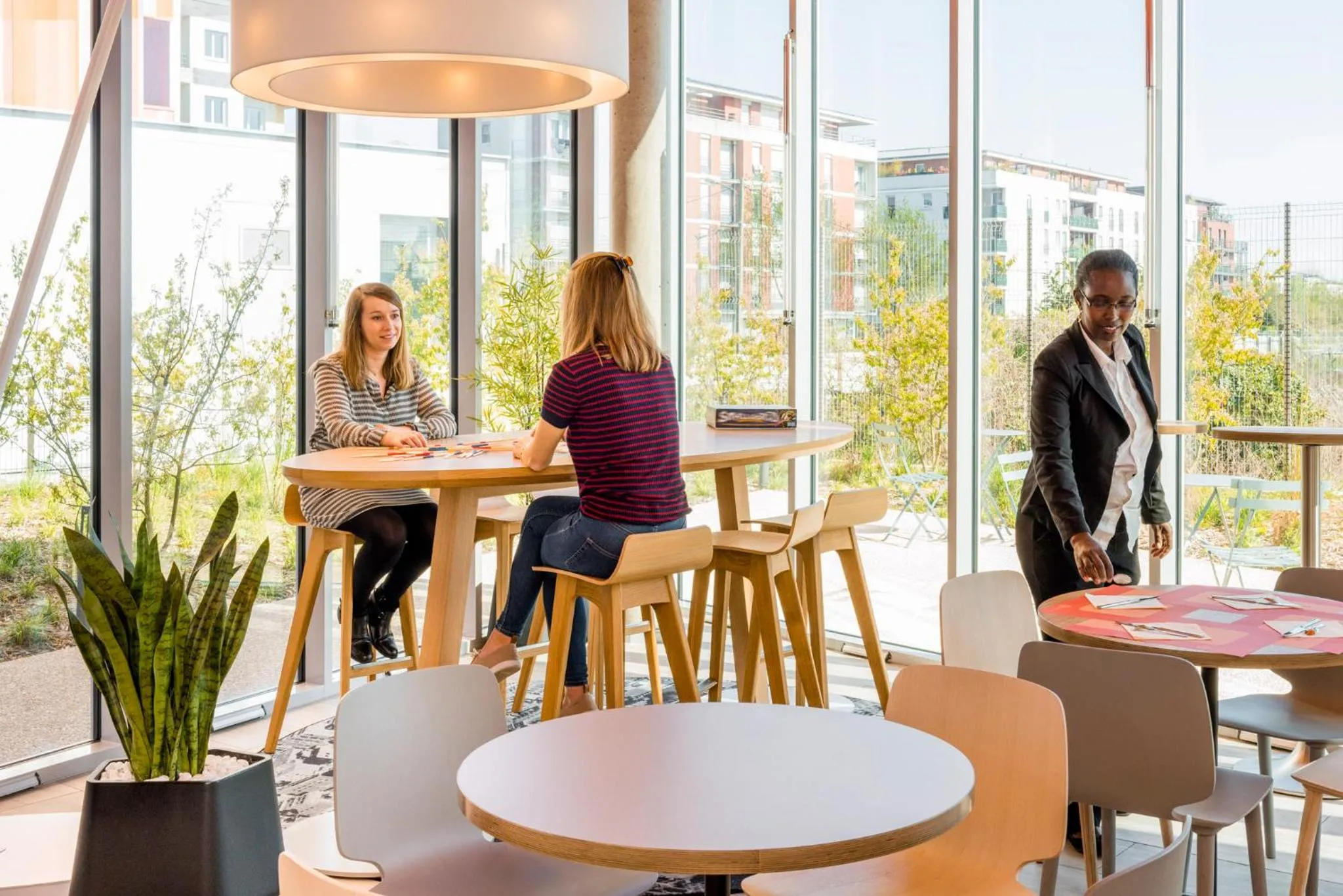 Lobby or reception in Aparthotel Adagio Access Paris Massy Gare