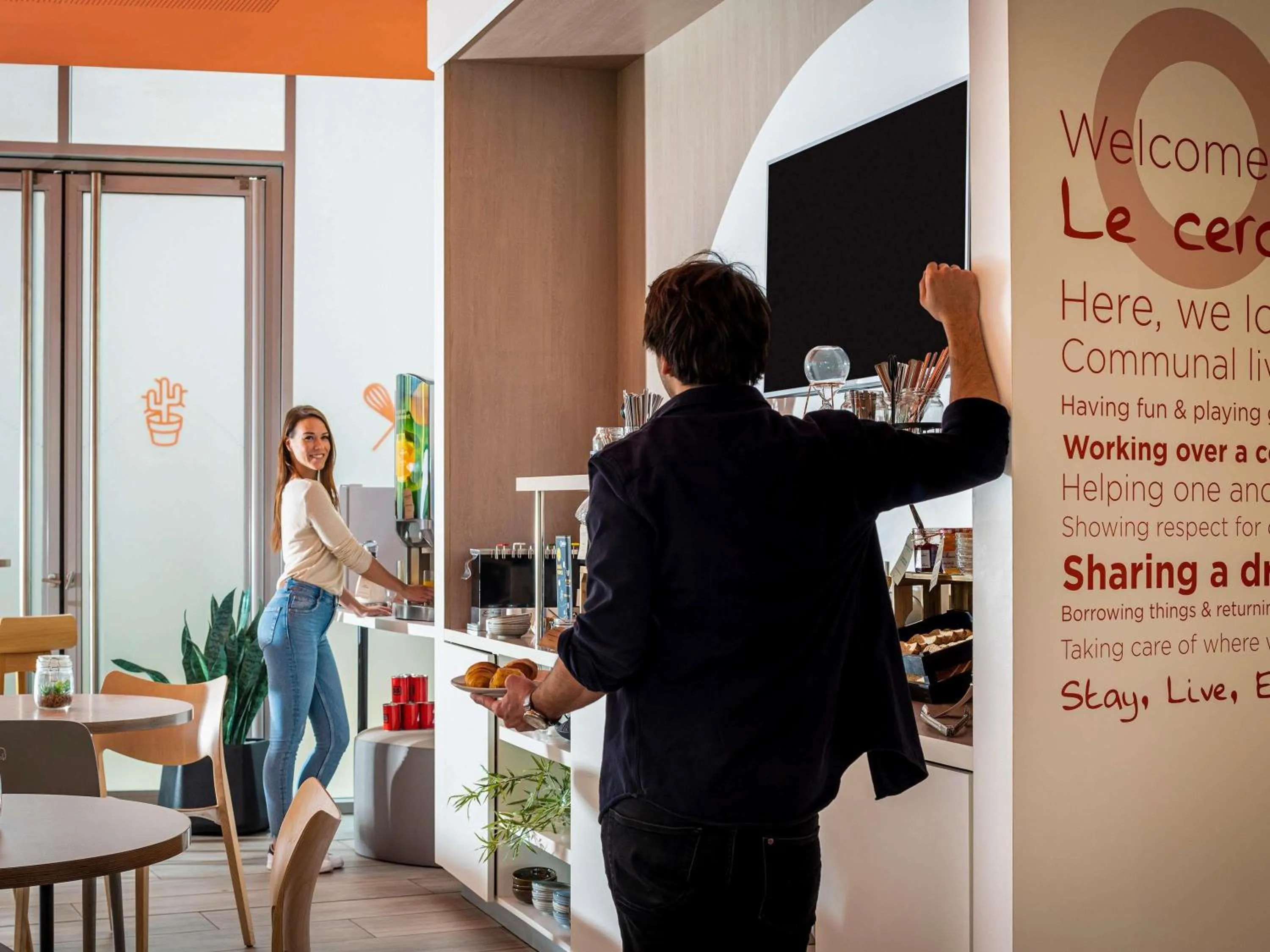 Breakfast in Aparthotel Adagio Access Paris Massy Gare