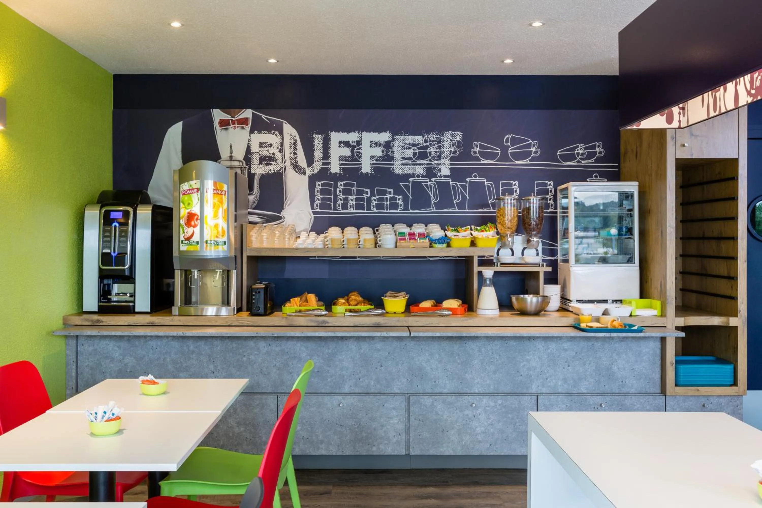 Food and drinks in Ibis Budget Angers Parc des Expositions