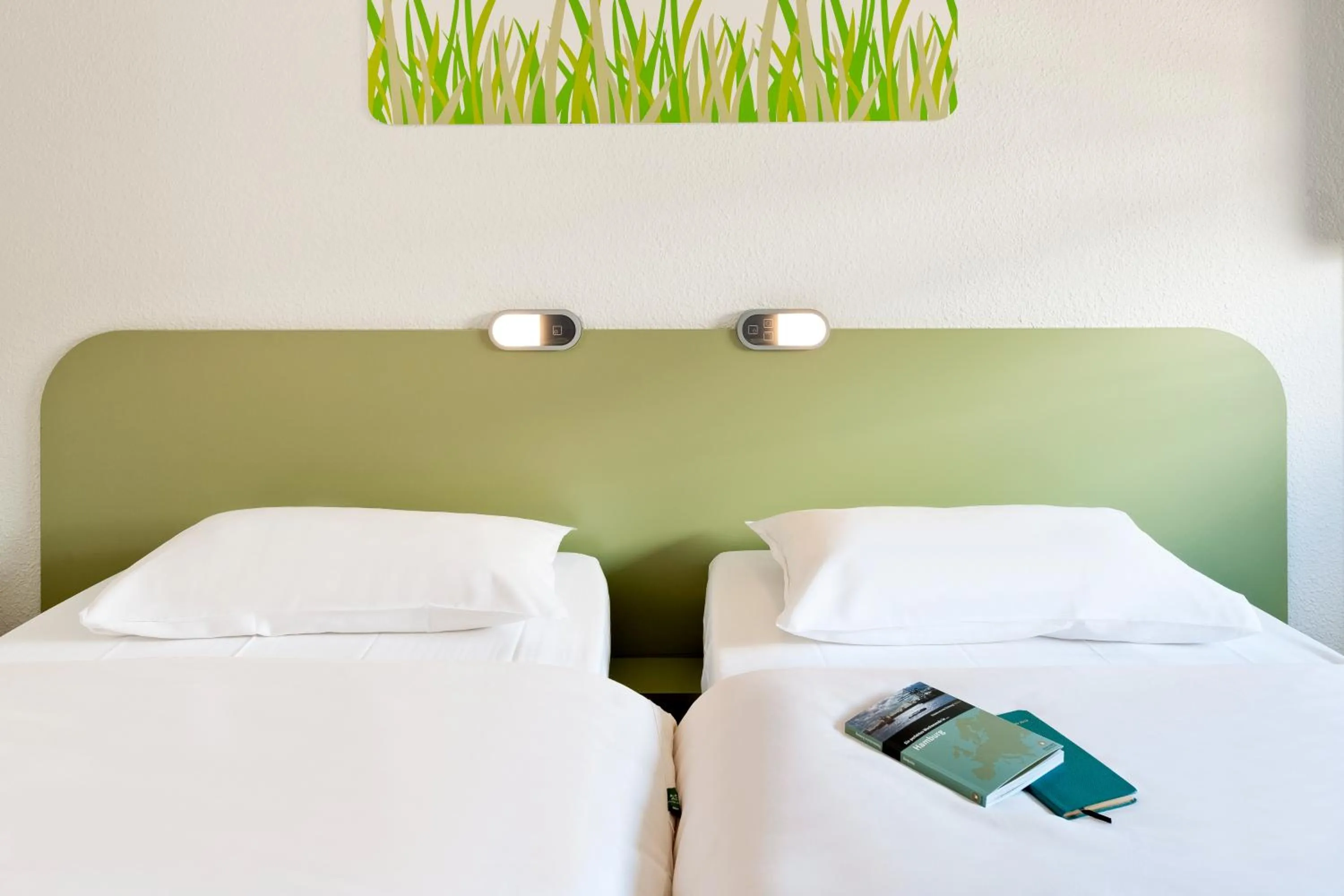 Bed in Ibis Budget Angers Parc des Expositions