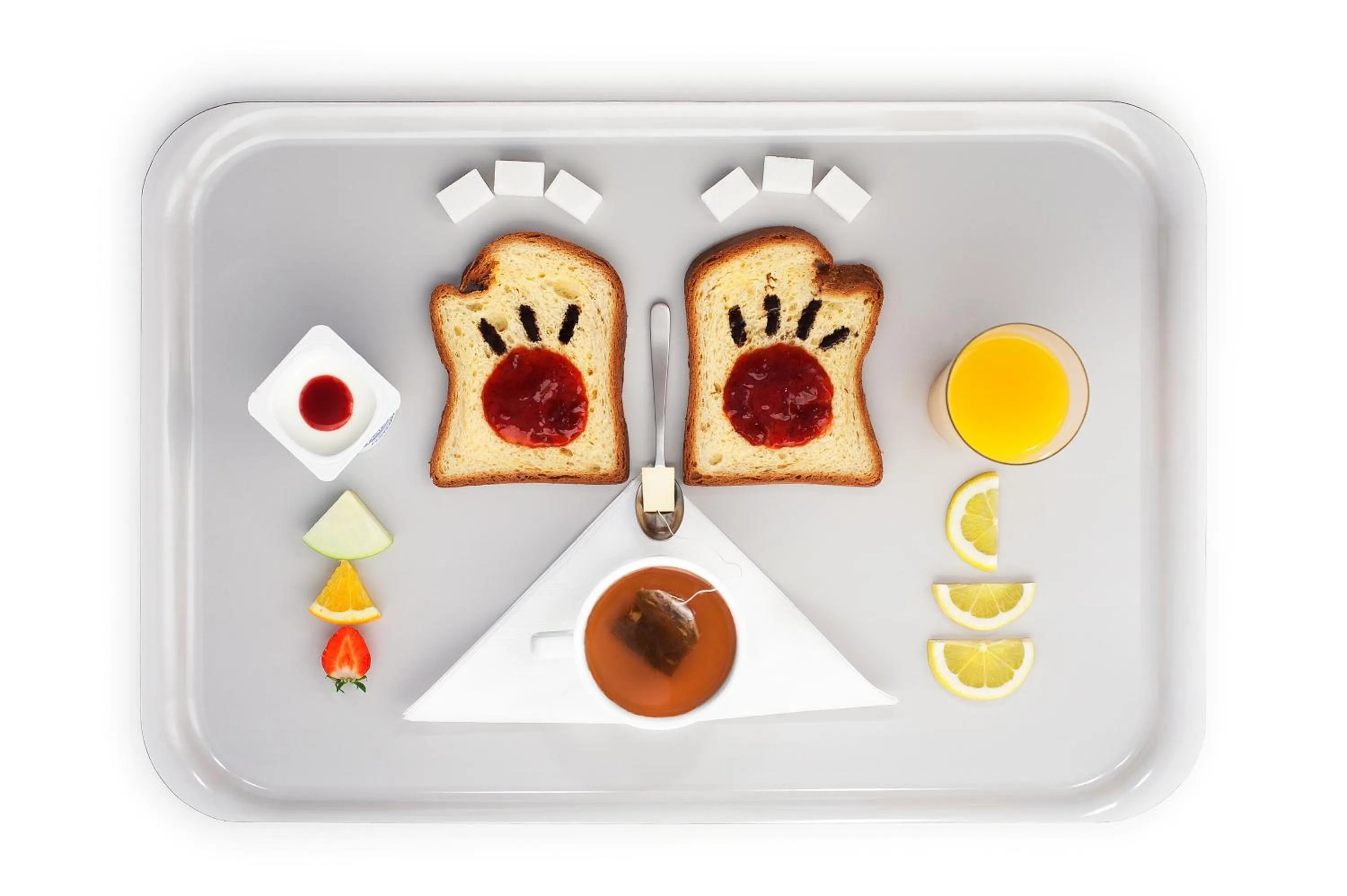 Continental breakfast in ibis budget L'Isle Adam