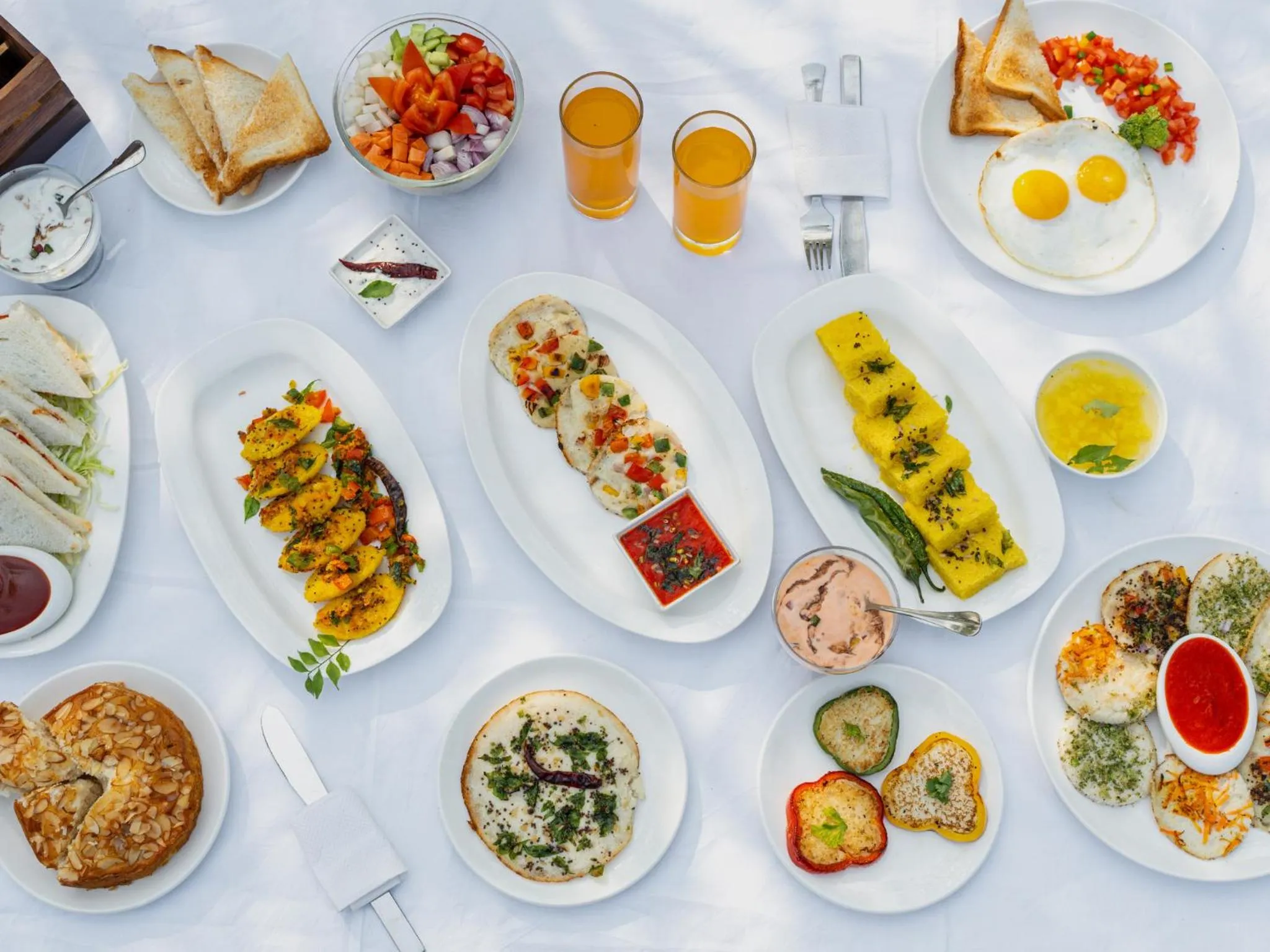 Breakfast in Moustache Ranthambore Luxuria