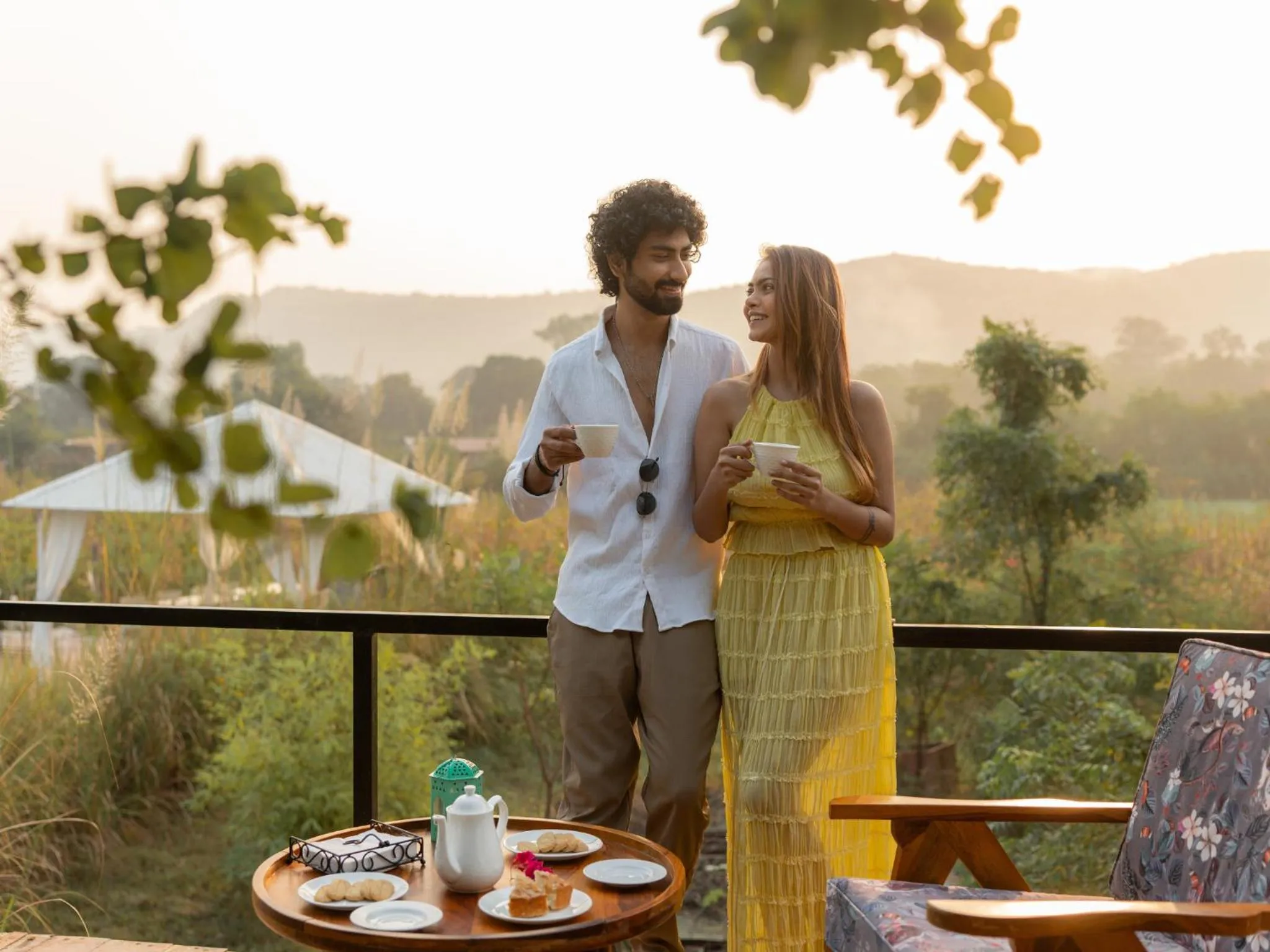 Mountain view in Moustache Ranthambore Luxuria