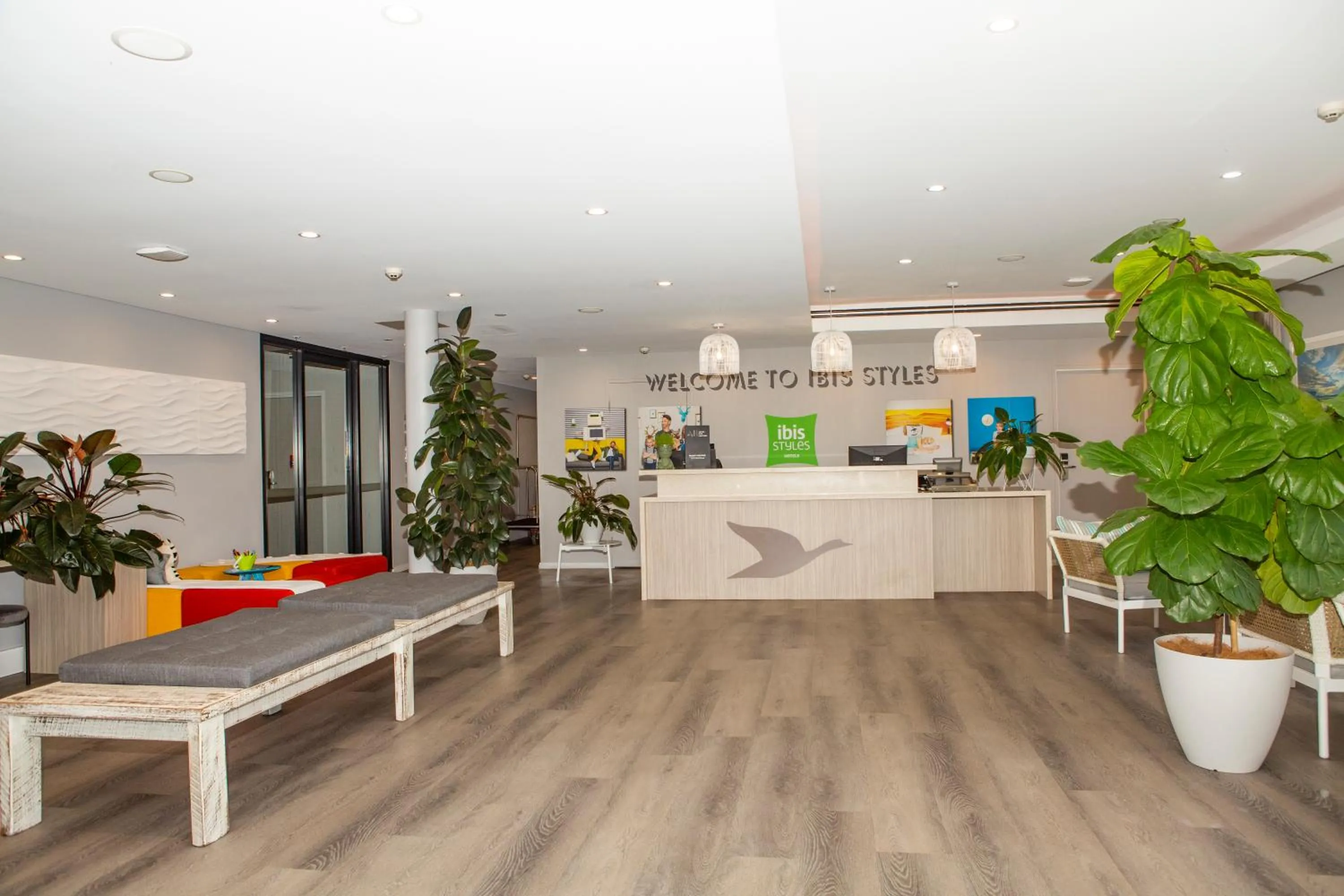 Lobby or reception in Ibis Styles The Entrance