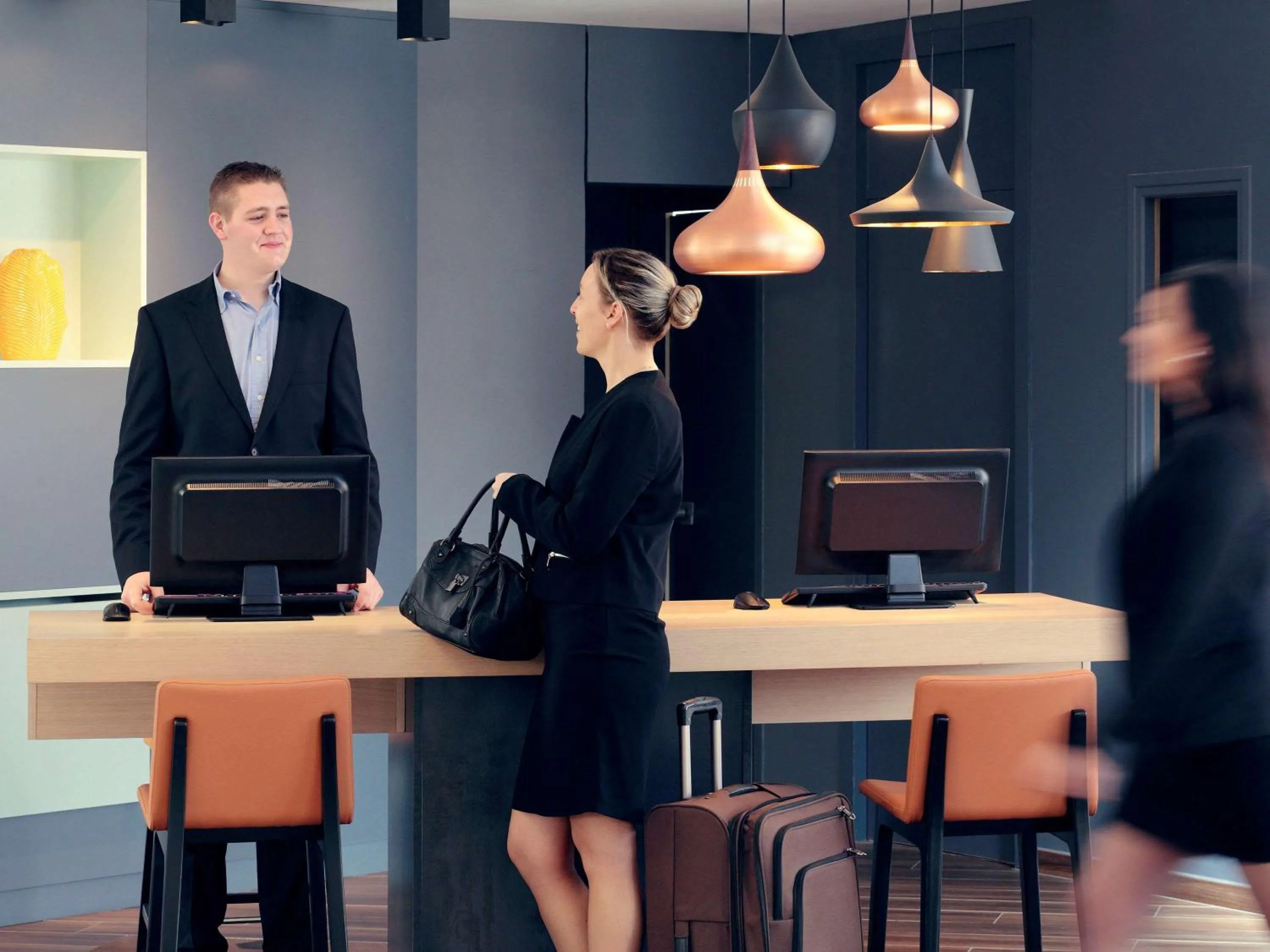 On site in Mercure Orange Centre A7/A9