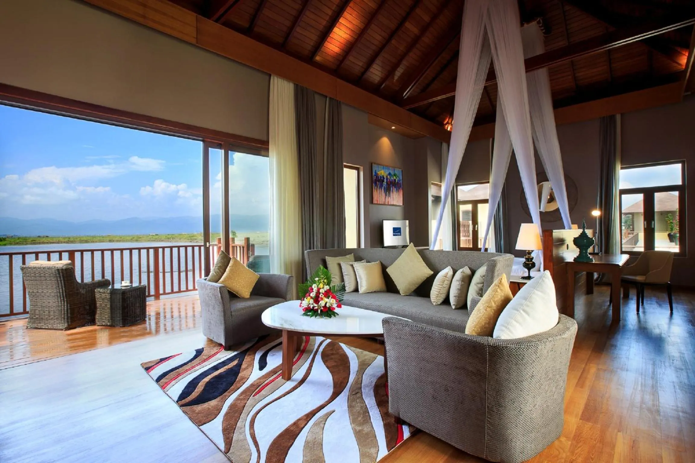 Balcony/Terrace in Novotel Inle Lake Myat Min