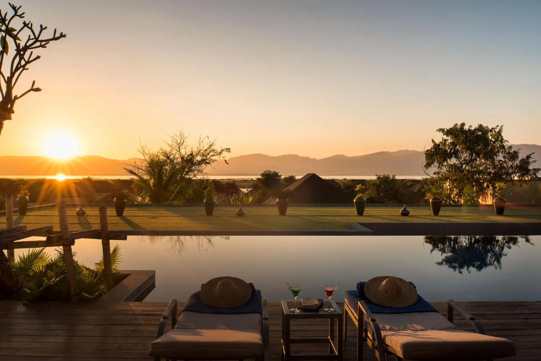 Lake view in Novotel Inle Lake Myat Min